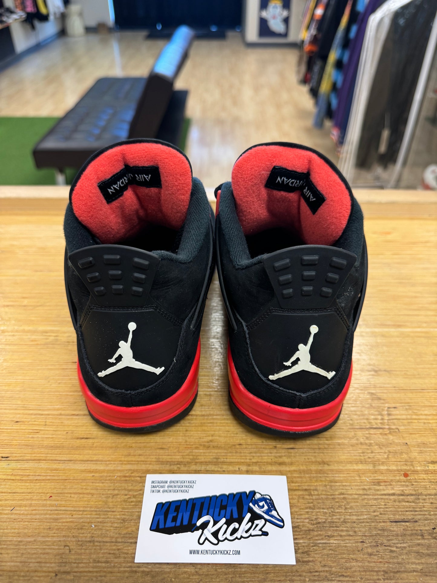 Jordan 4 Retro “Red Thunder” (Sz 9.5)