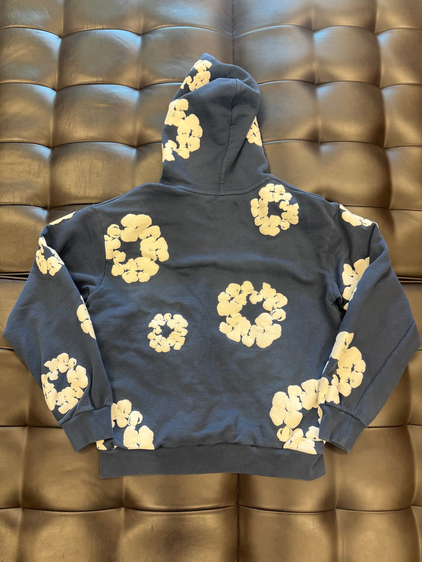 Denim Tears The Cotton Wreath Sweatshirt “Navy” (Medium)