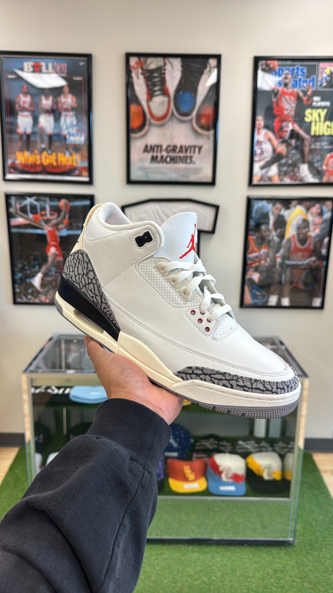 Jordan 3 Retro “White Cement Reimagined” (Sz 12)