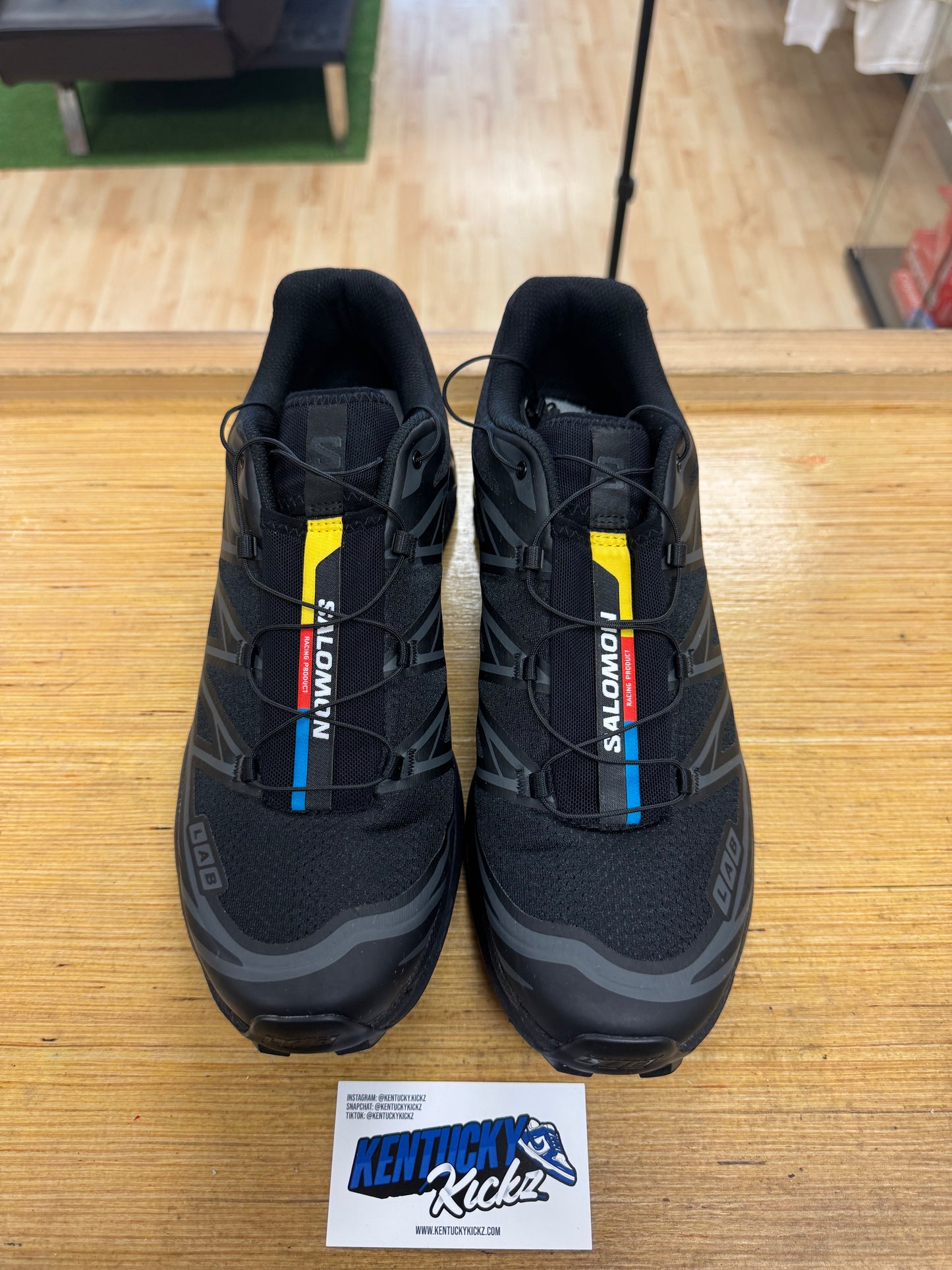 Salomon XT-6 “Triple Black” (Sz 12)