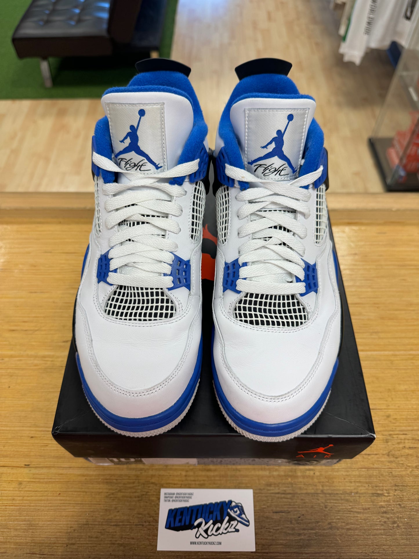 Jordan 4 Retro “Motorsport” 2017 (Sz 10.5)