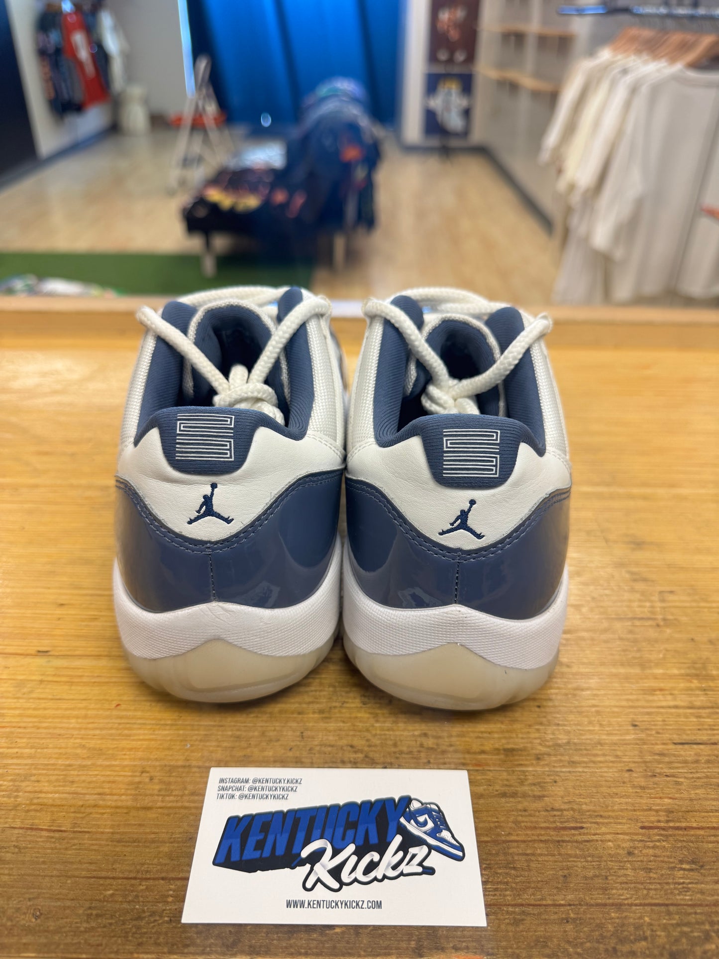 Jordan 11 Retro Low “Diffused Blue” (Sz 10.5)