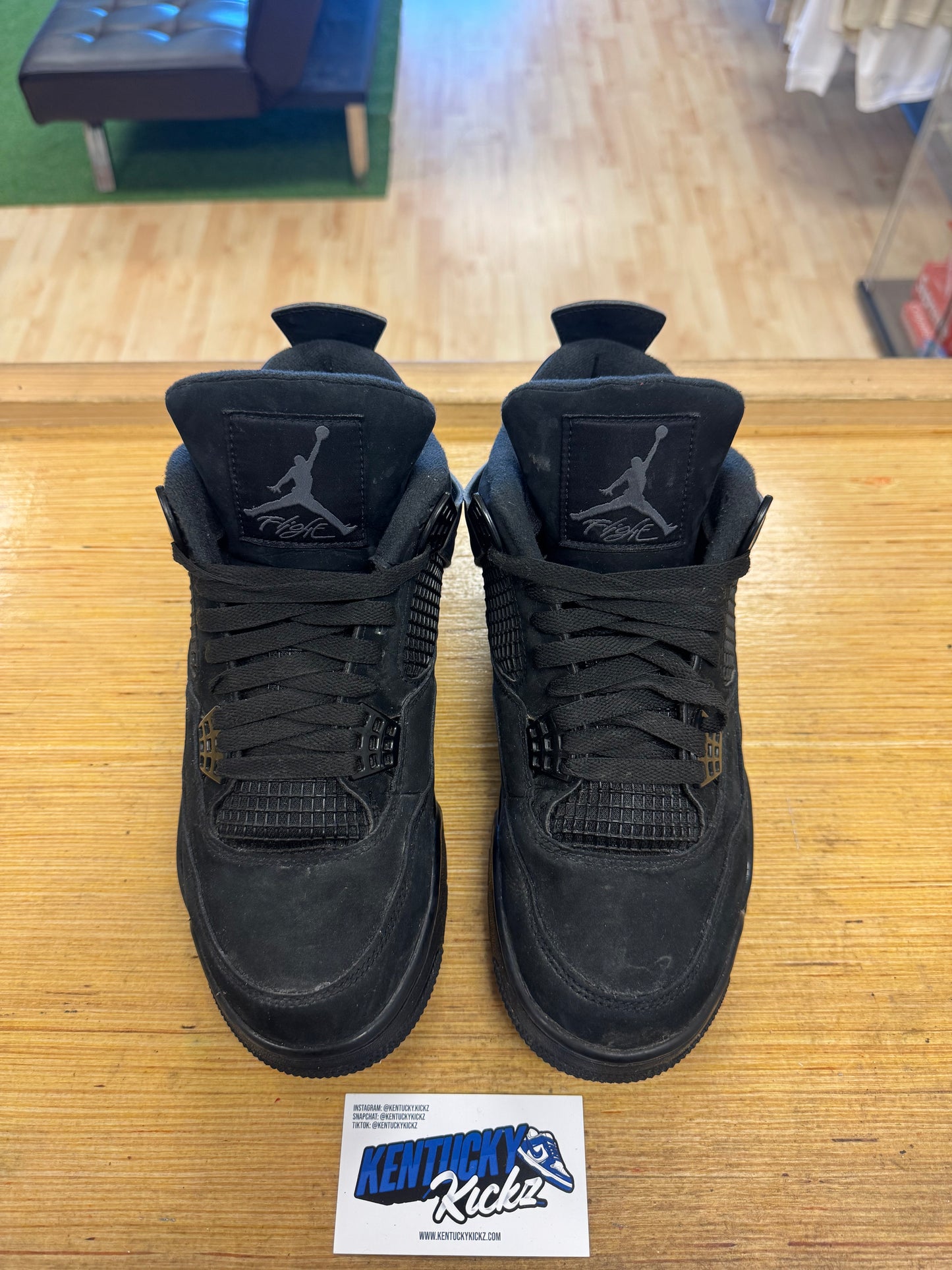 Jordan 4 Retro “Black Cat” 2020 (Sz 10)