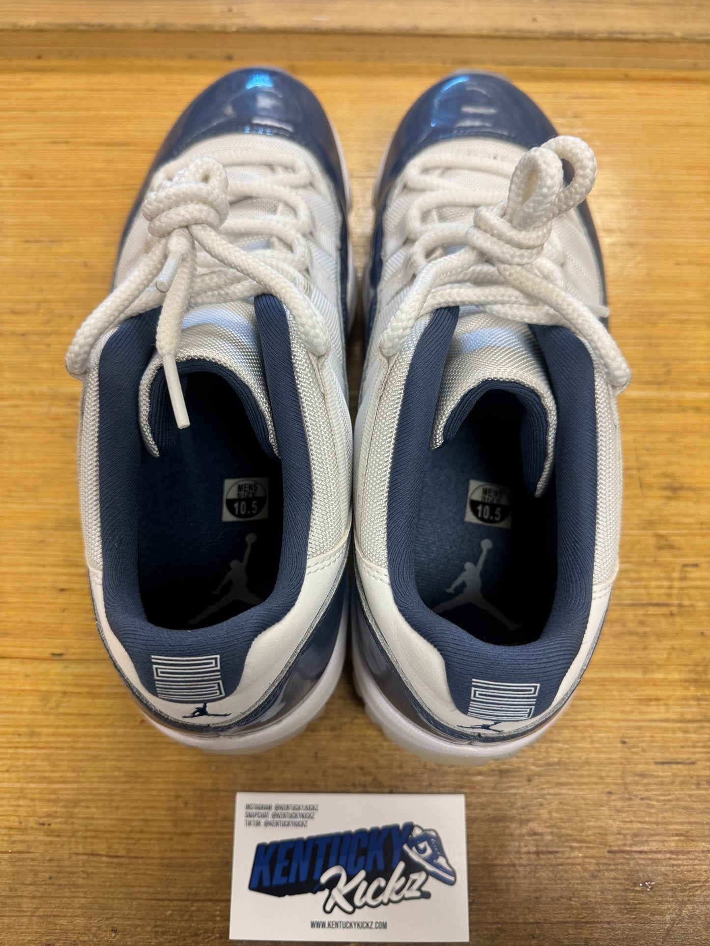 Jordan 11 Retro Low “Diffused Blue” (Sz 10.5)