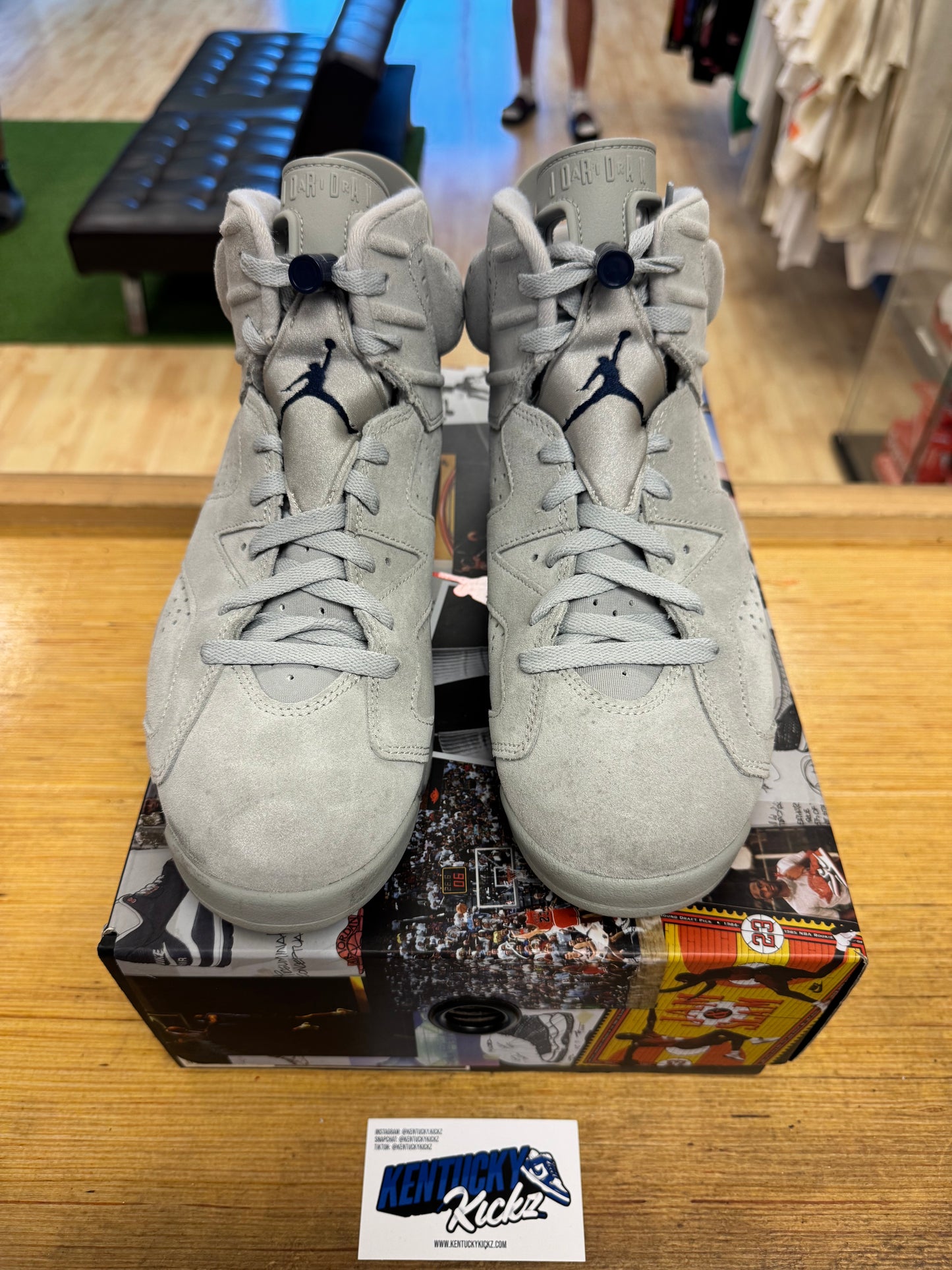 Jordan 6 Retro “Georgetown” (Sz 10.5)