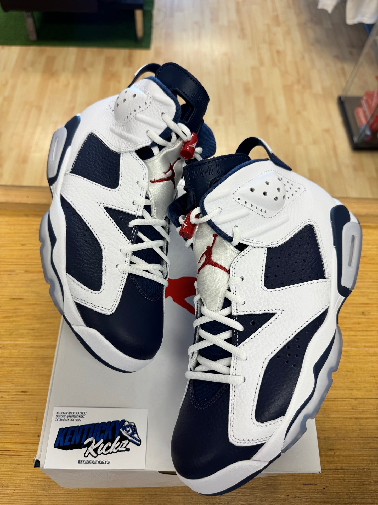Jordan 6 Retro “Olympic” 2024 (Sz 10.5)