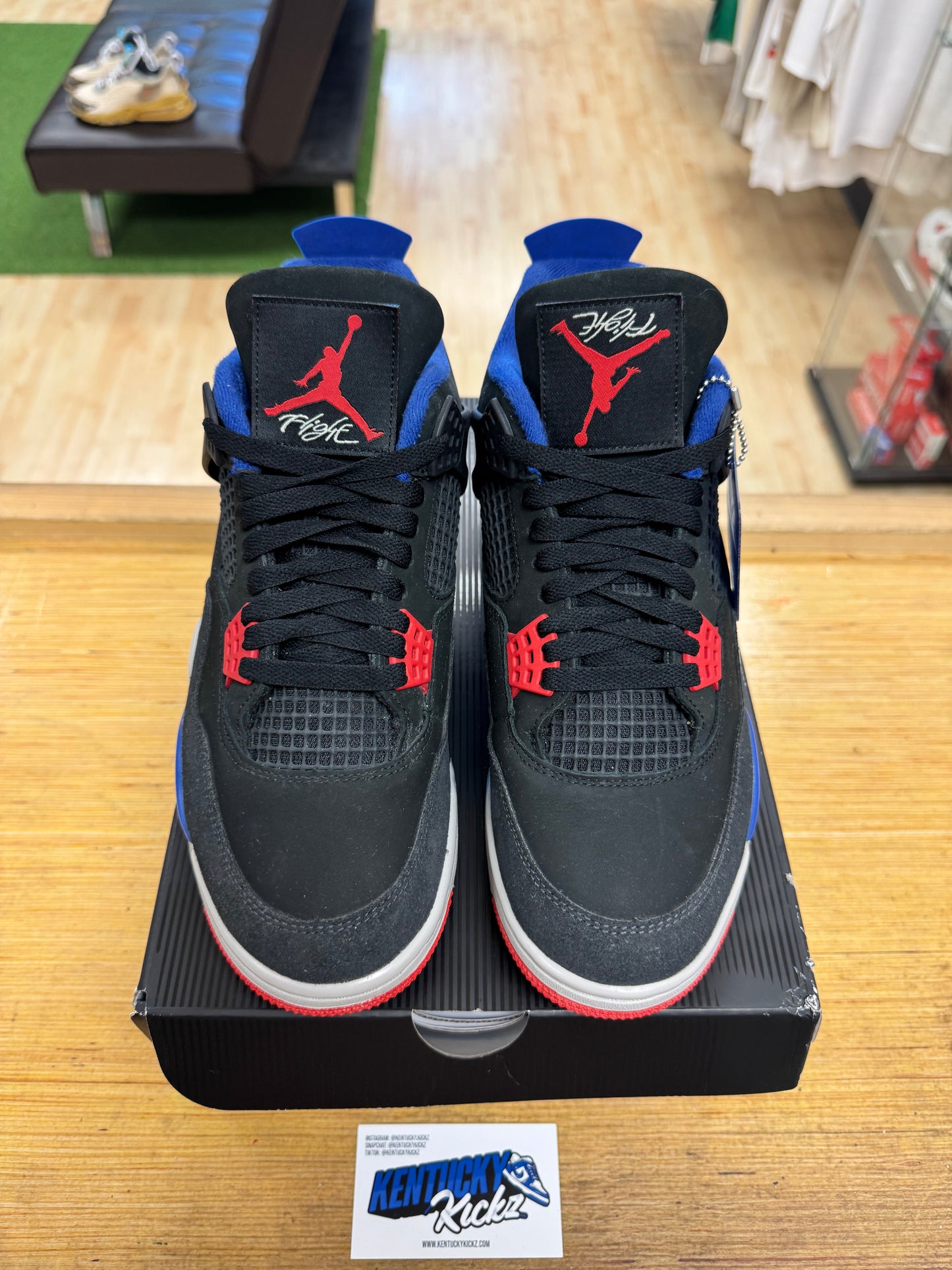 Jordan 4 Retro “Rare Air” White Lettering (Sz 9)