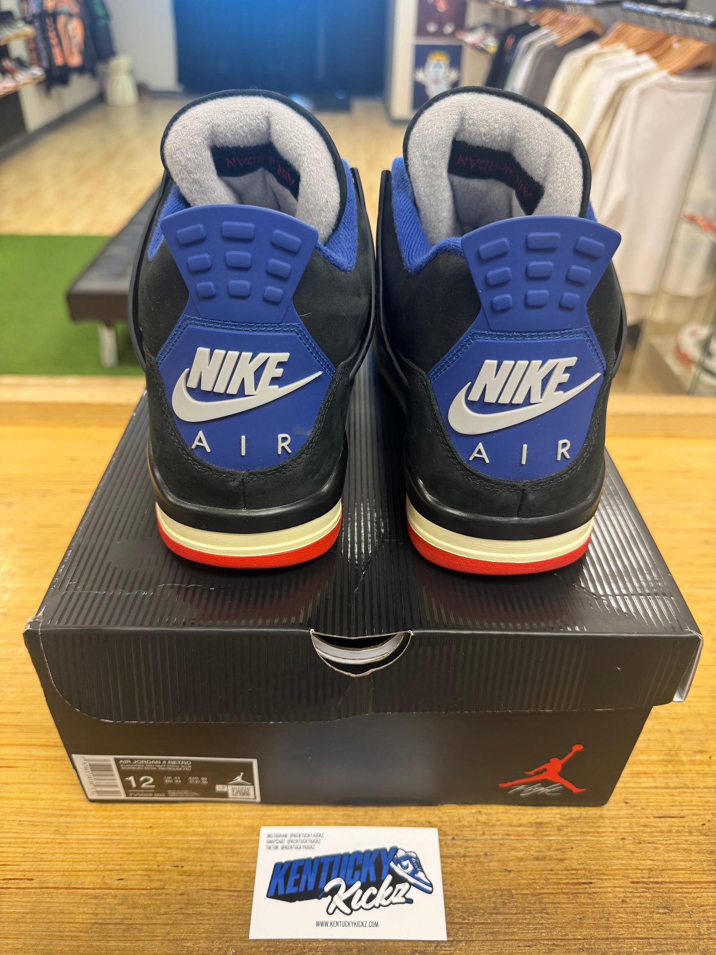 Jordan 4 Retro “Rare Air” White Lettering (Sz 12)
