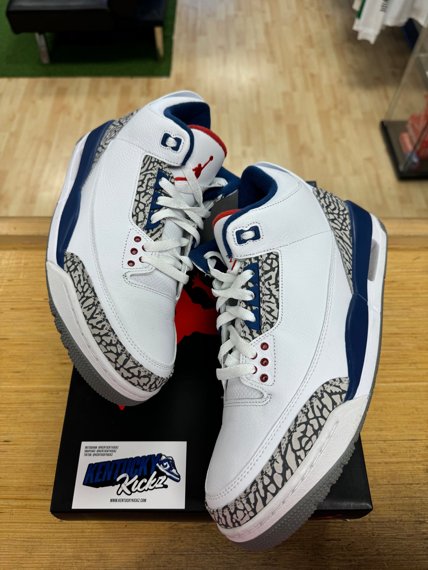 Jordan 3 Retro “True Blue” (Sz 10.5)