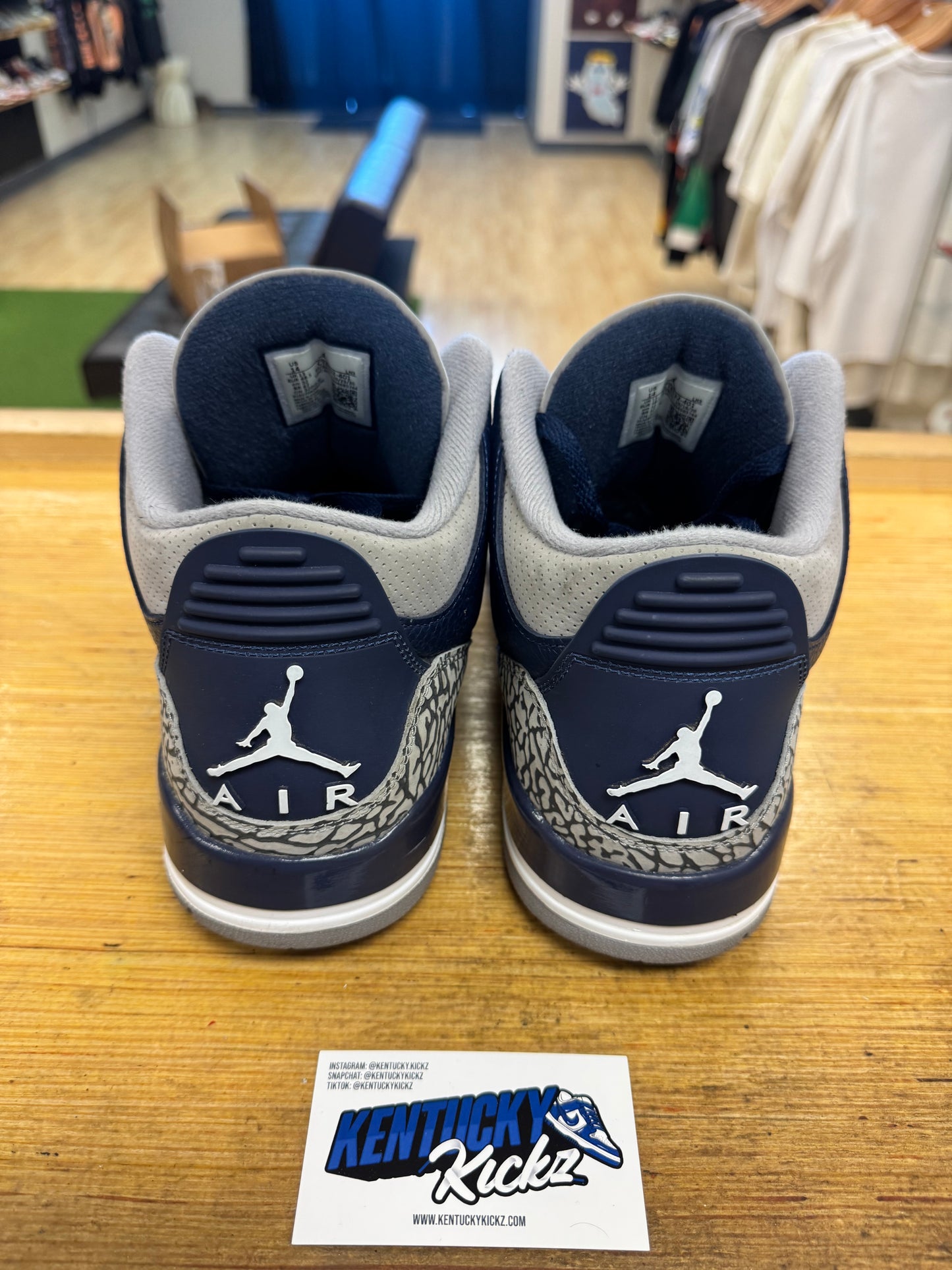 Jordan 3 Retro “Georgetown” (Sz 14)