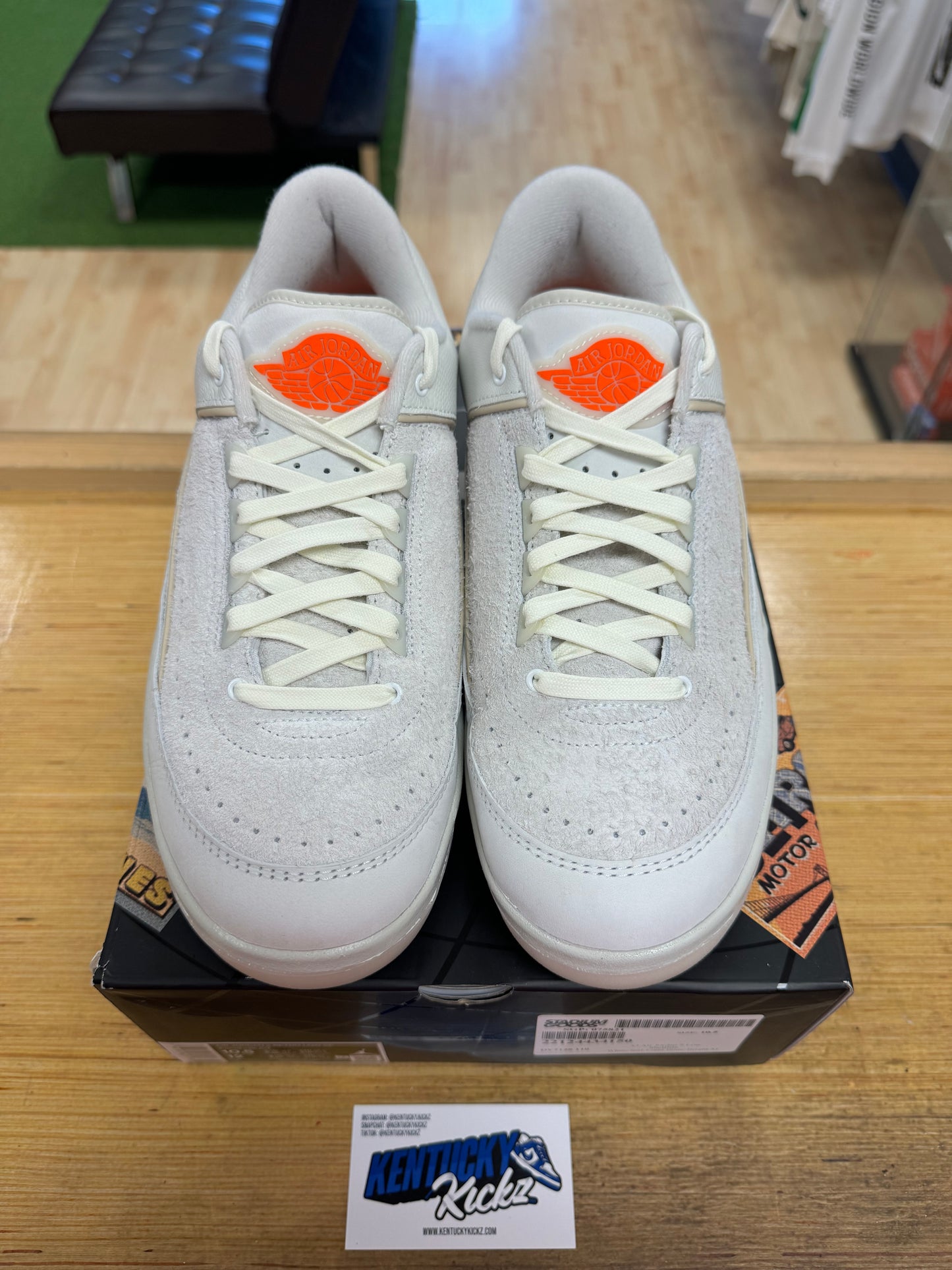 Jordan 2 Retro Low “Shelflife” (Sz 10.5)