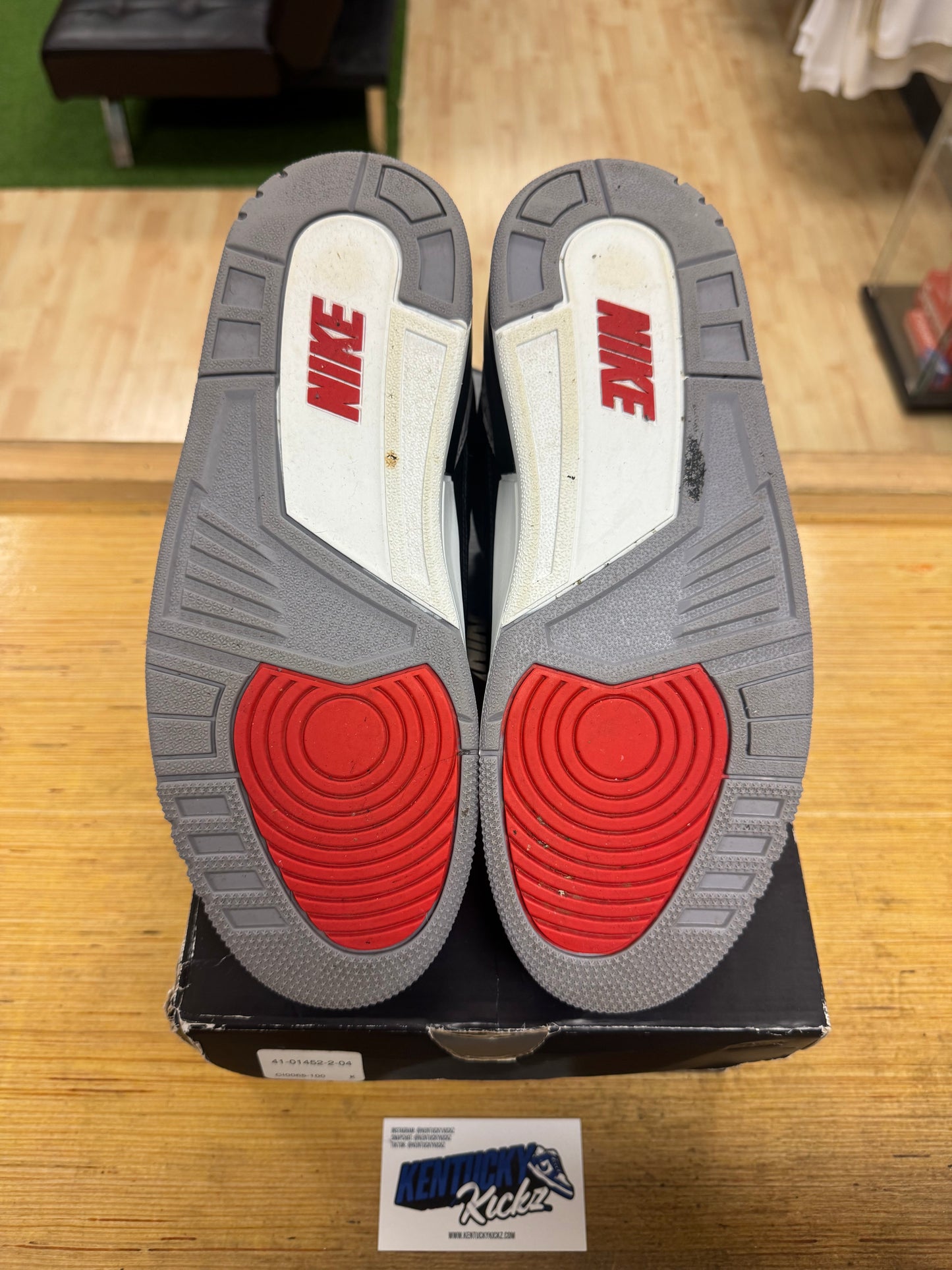 Jordan 3 Retro “Black Cement” (Sz 9.5)