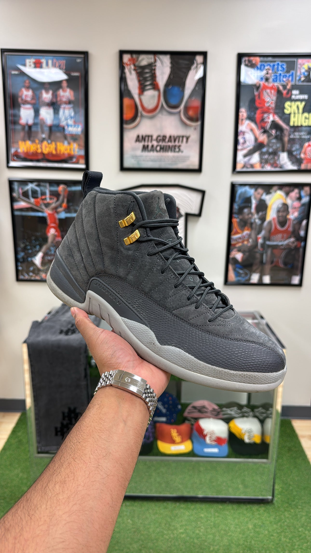 Jordan 12 Retro “Dark Grey” (Sz 13)