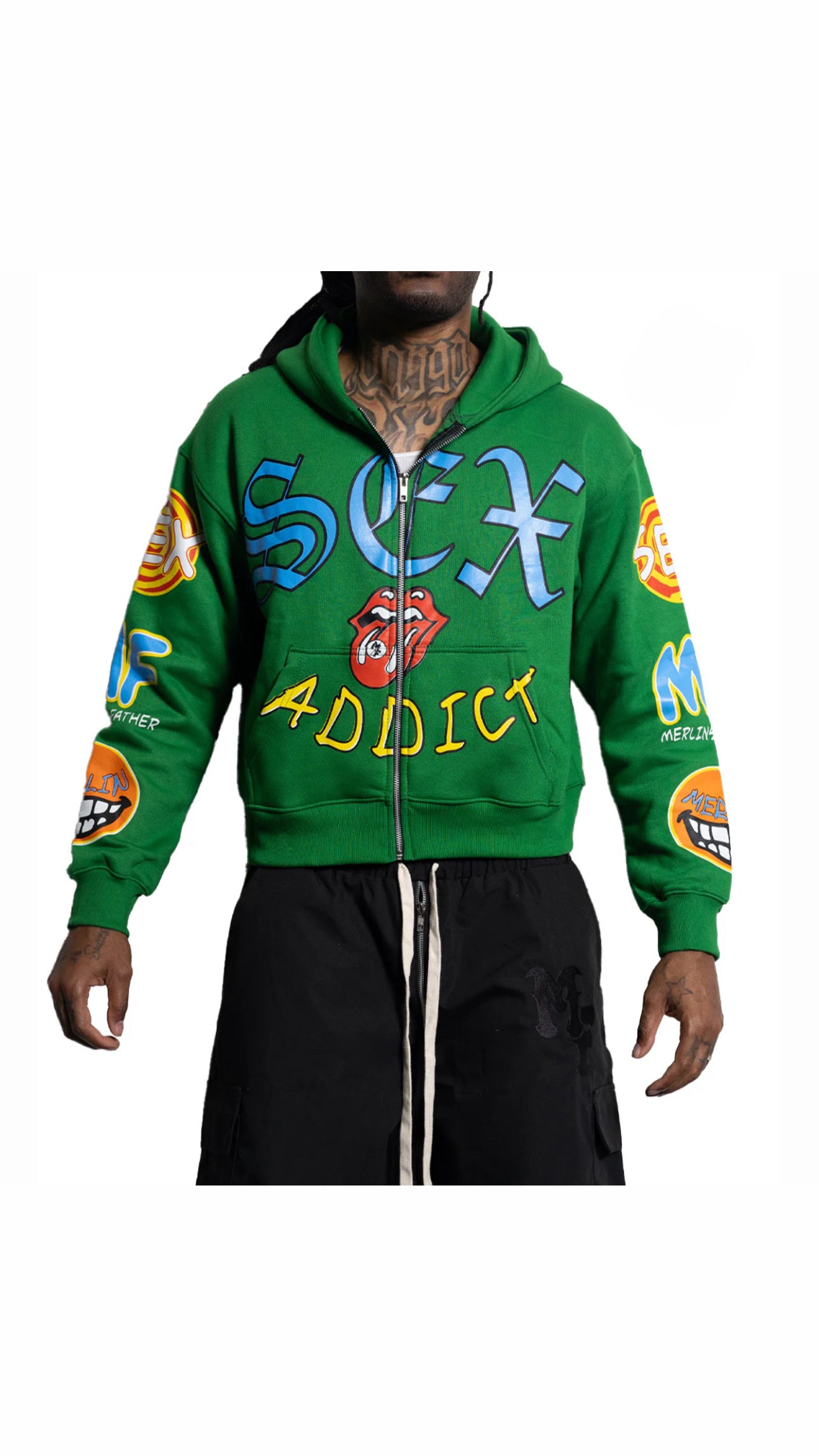 “Merlin” Loaded Addiction Hoodie