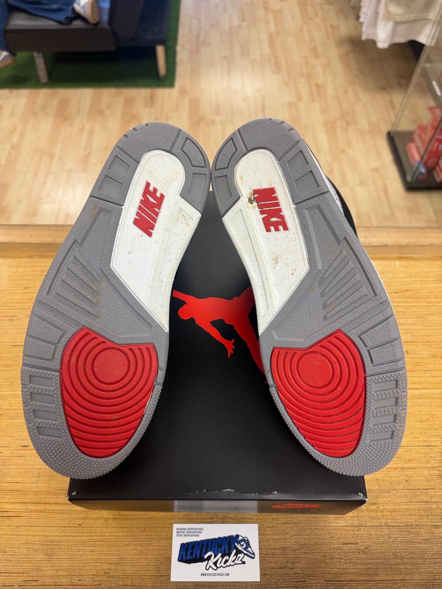 Jordan 3 Retro OG “Black Cement” 2024 (Sz 10)