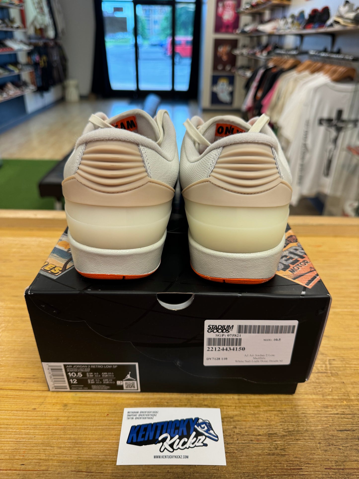 Jordan 2 Retro Low “Shelflife” (Sz 10.5)