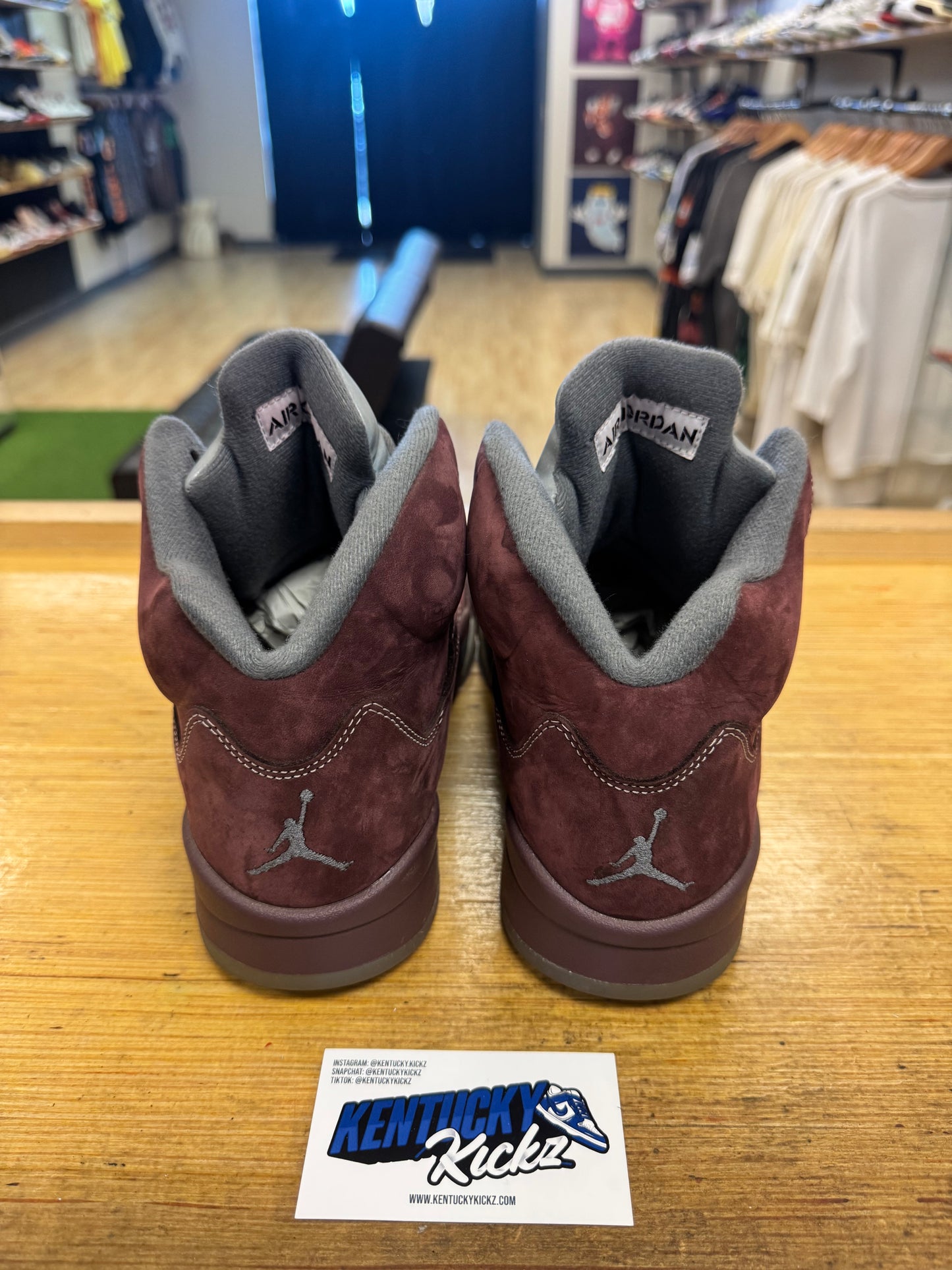 Jordan 5 Retro “Burgundy” 2023 (Sz 10.5)