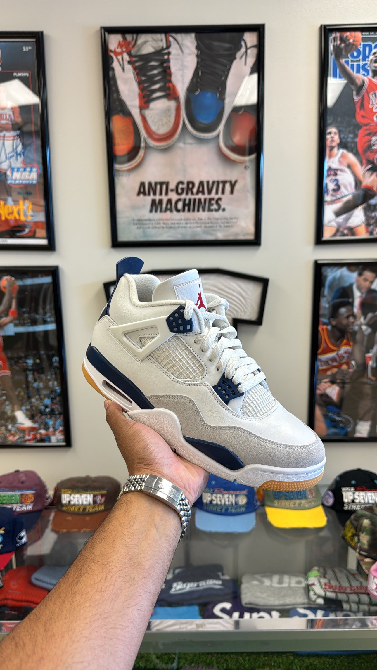 Jordan 4 Retro SB “Navy” (Sz 9.5)