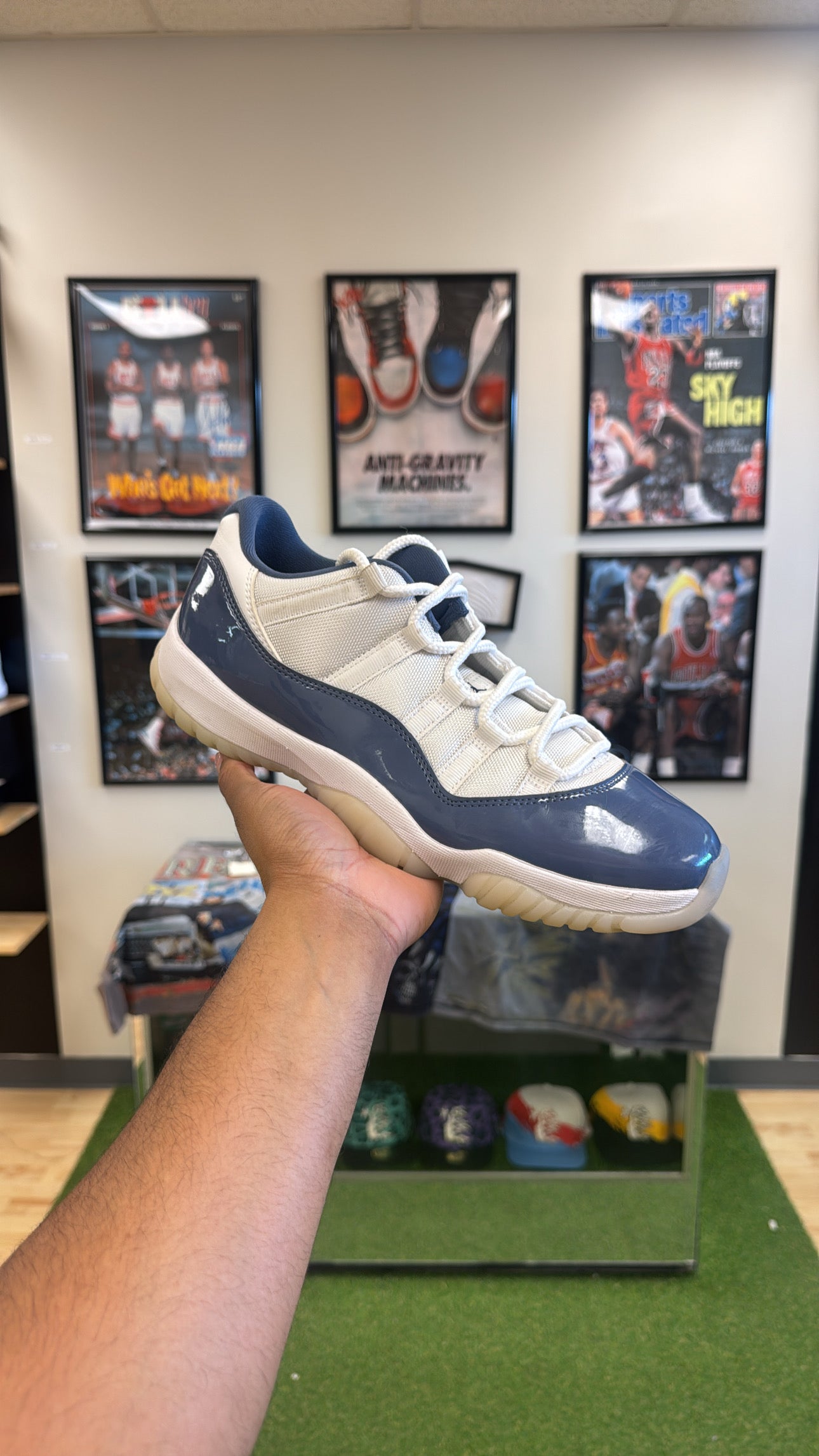 Jordan 11 Retro Low “Diffused Blue” (Sz 10.5)