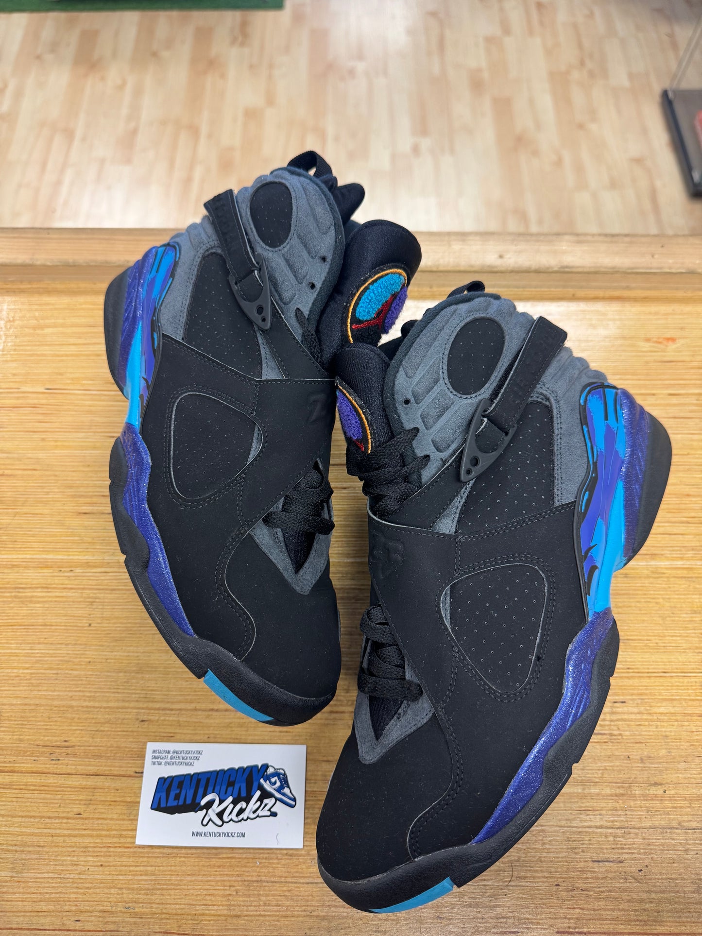 Jordan 8 Retro “Aqua” 2015 (Sz 10)
