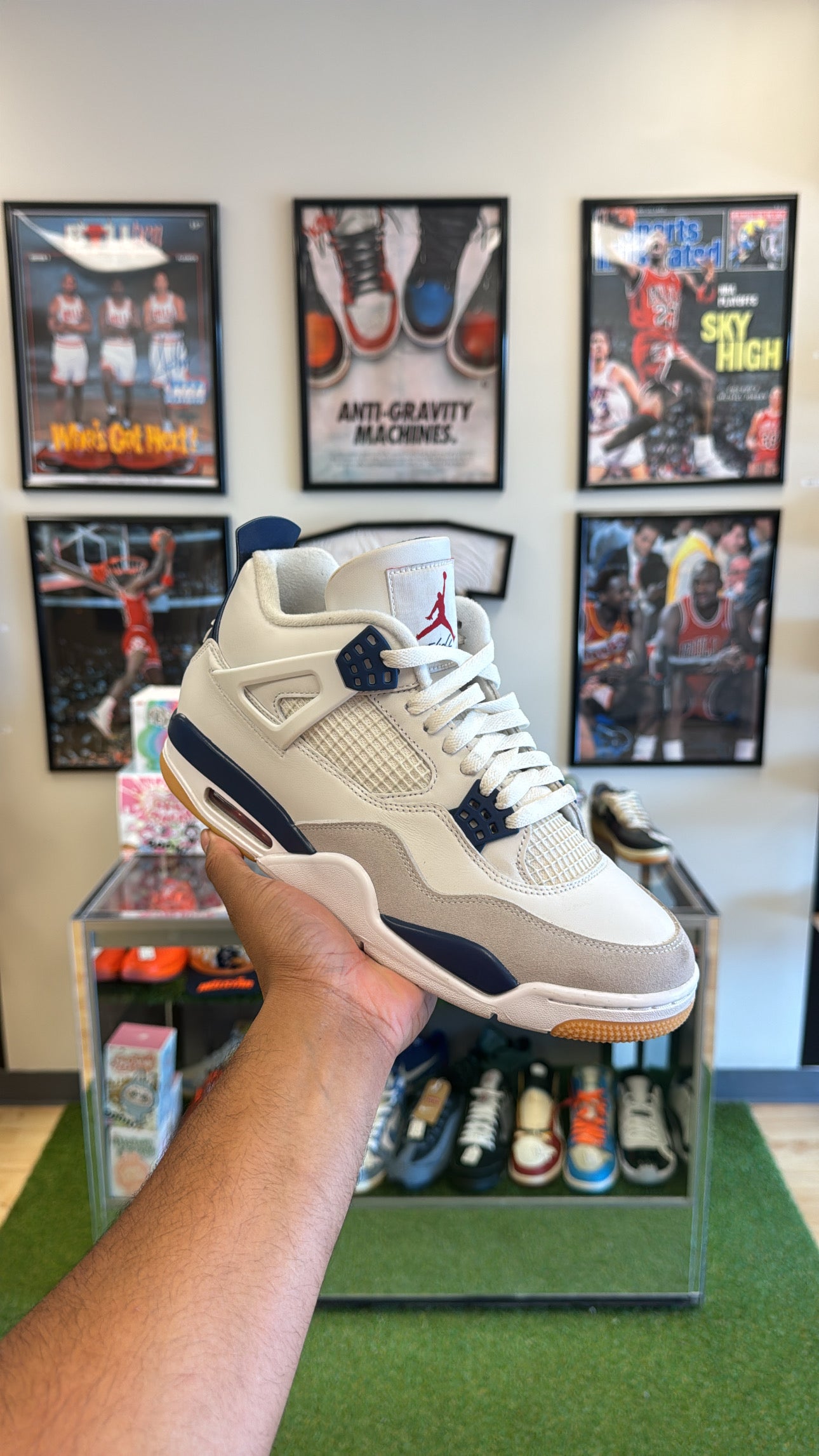 Jordan 4 Retro SB “Navy” (Sz 10)