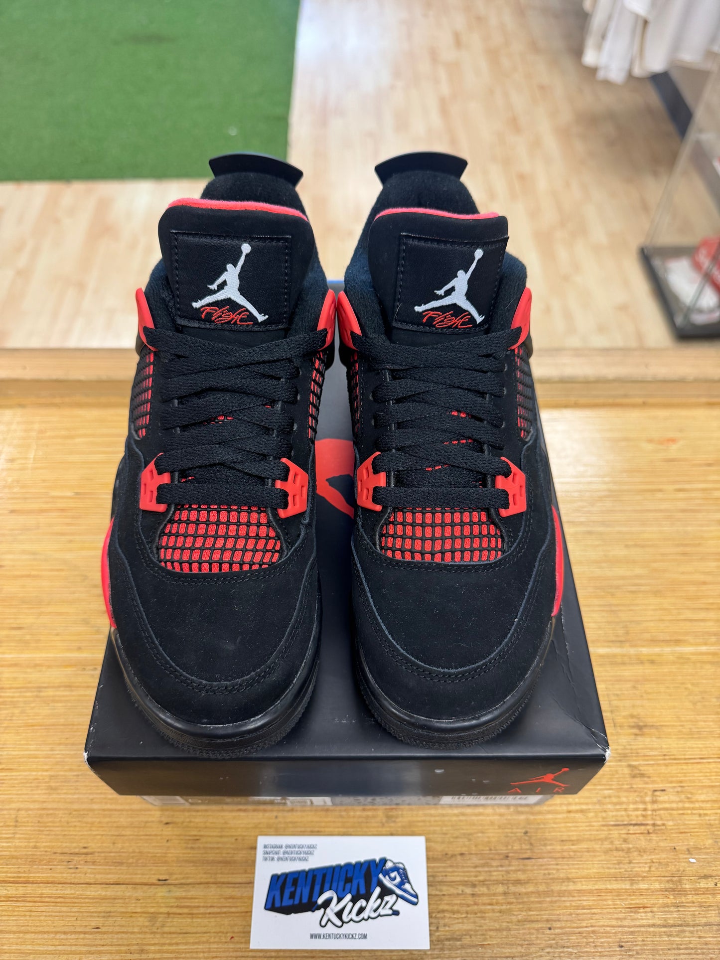 Jordan 4 Retro “Red Thunder” (Sz 5Y)