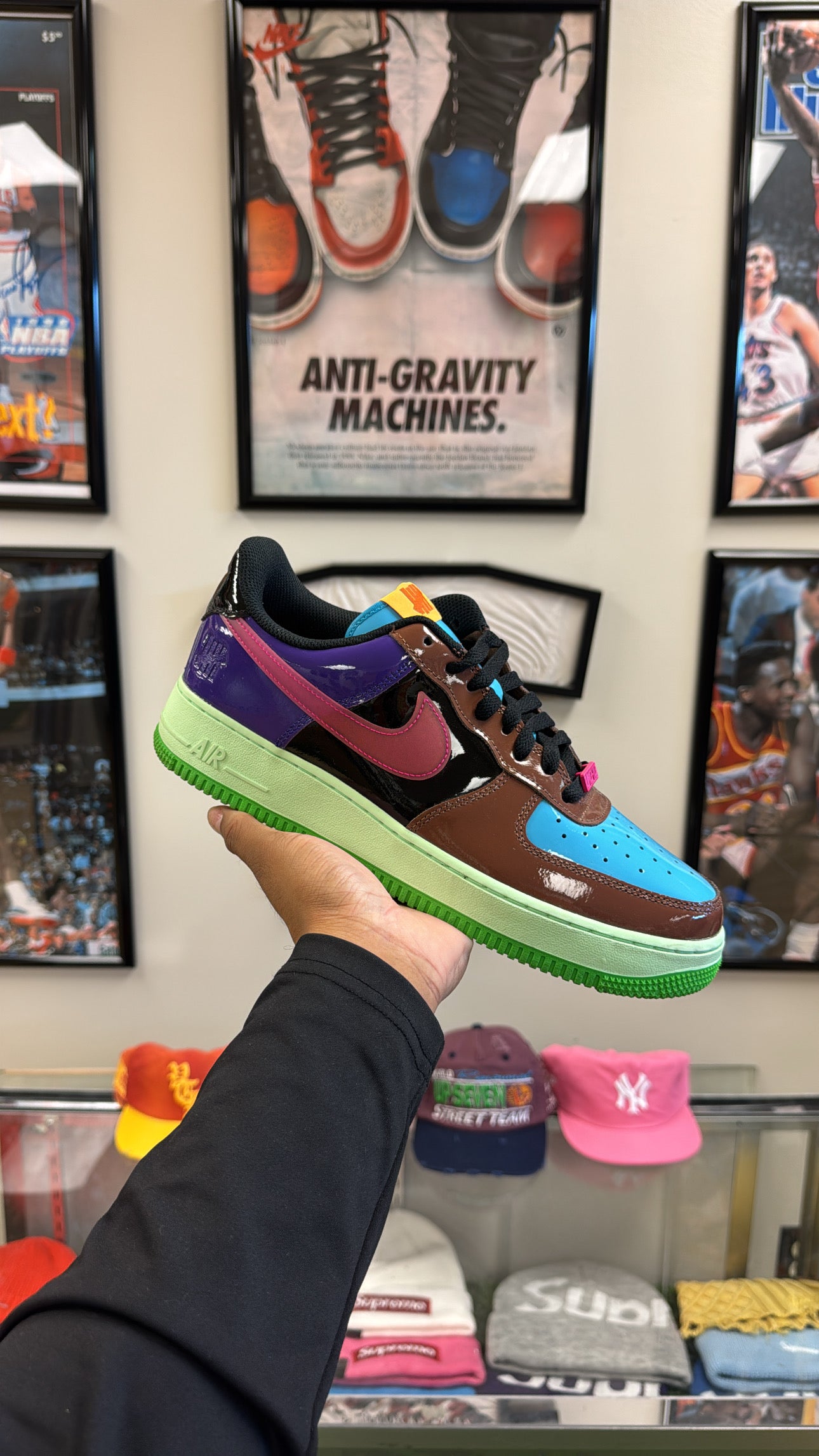 Air Force 1 Low SP “Undefeated Multi-Patent Pink Prime” (Sz 9.5)