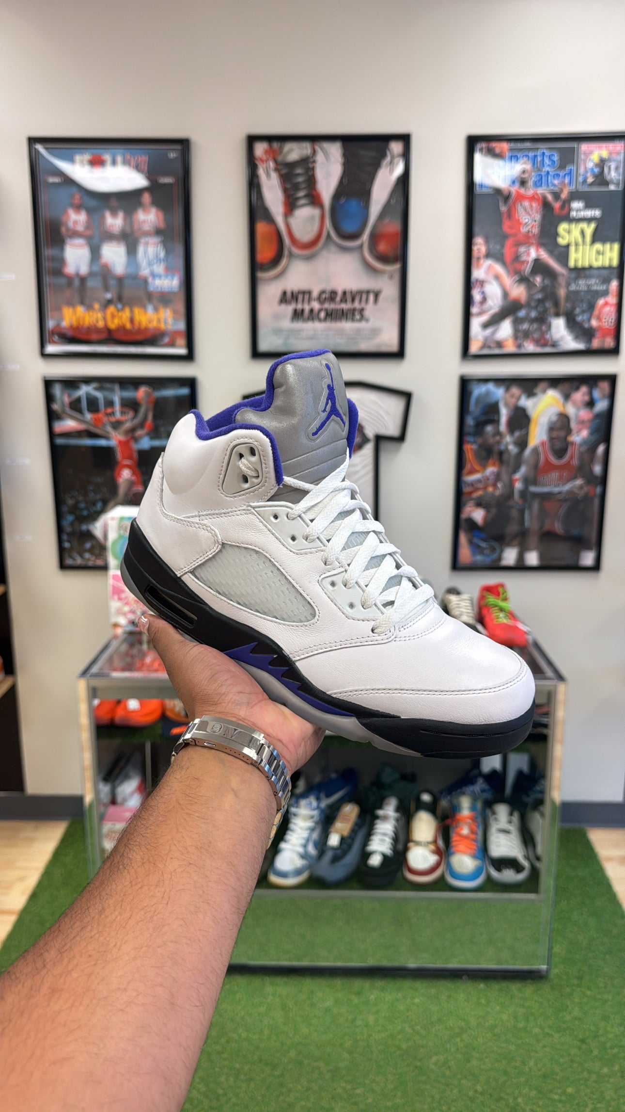 Jordan 5 Retro “Dark Concord” (Sz 9)
