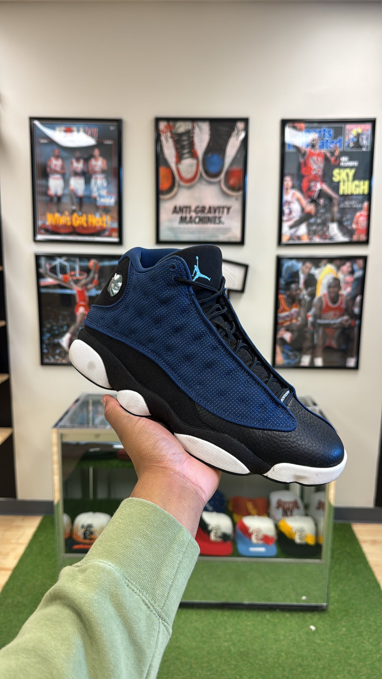 Jordan 13 Retro “Brave Blue” (Sz 10.5)