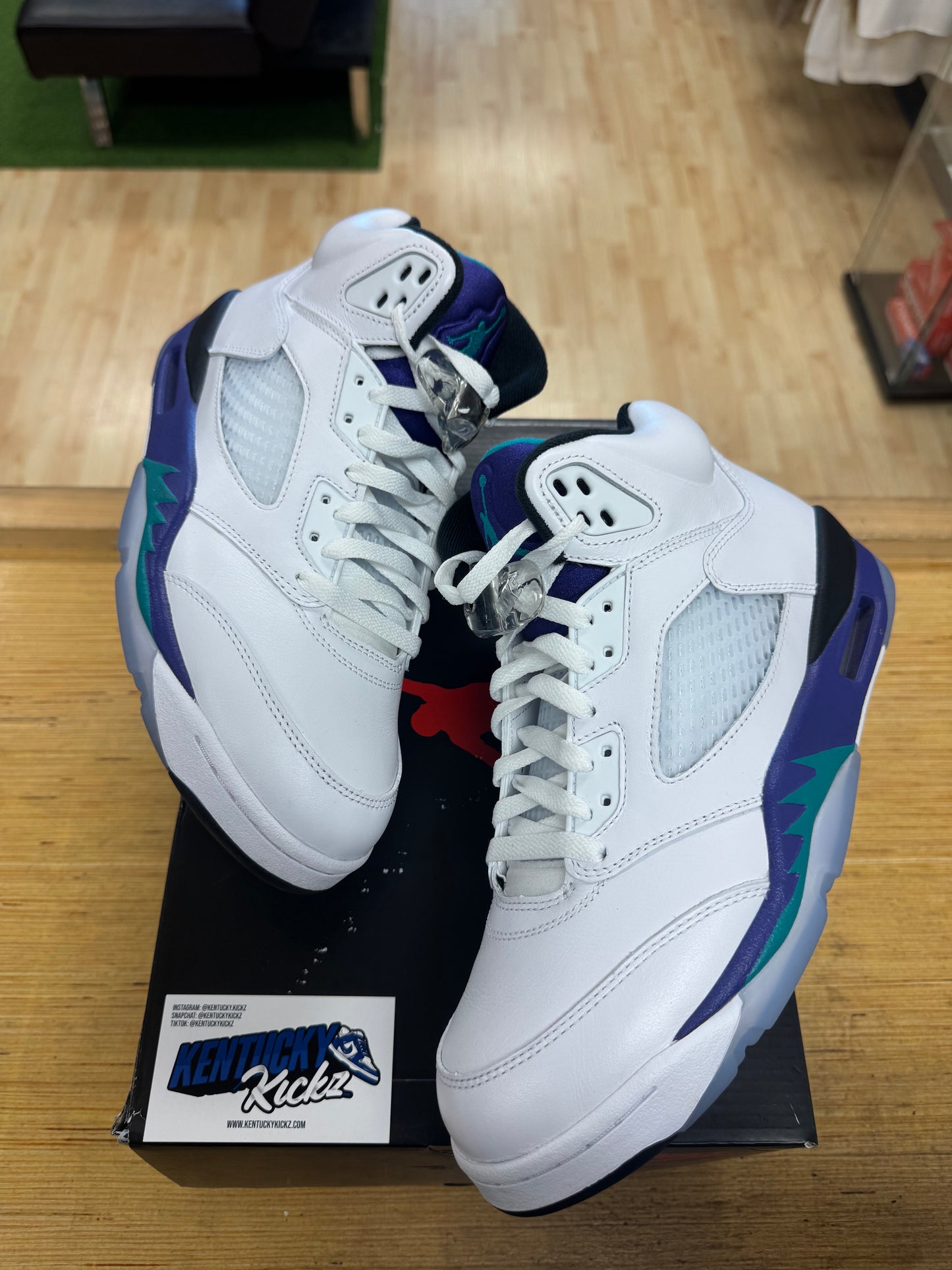 Jordan 5 Retro “Grape” 2025 (Sz 9.5)