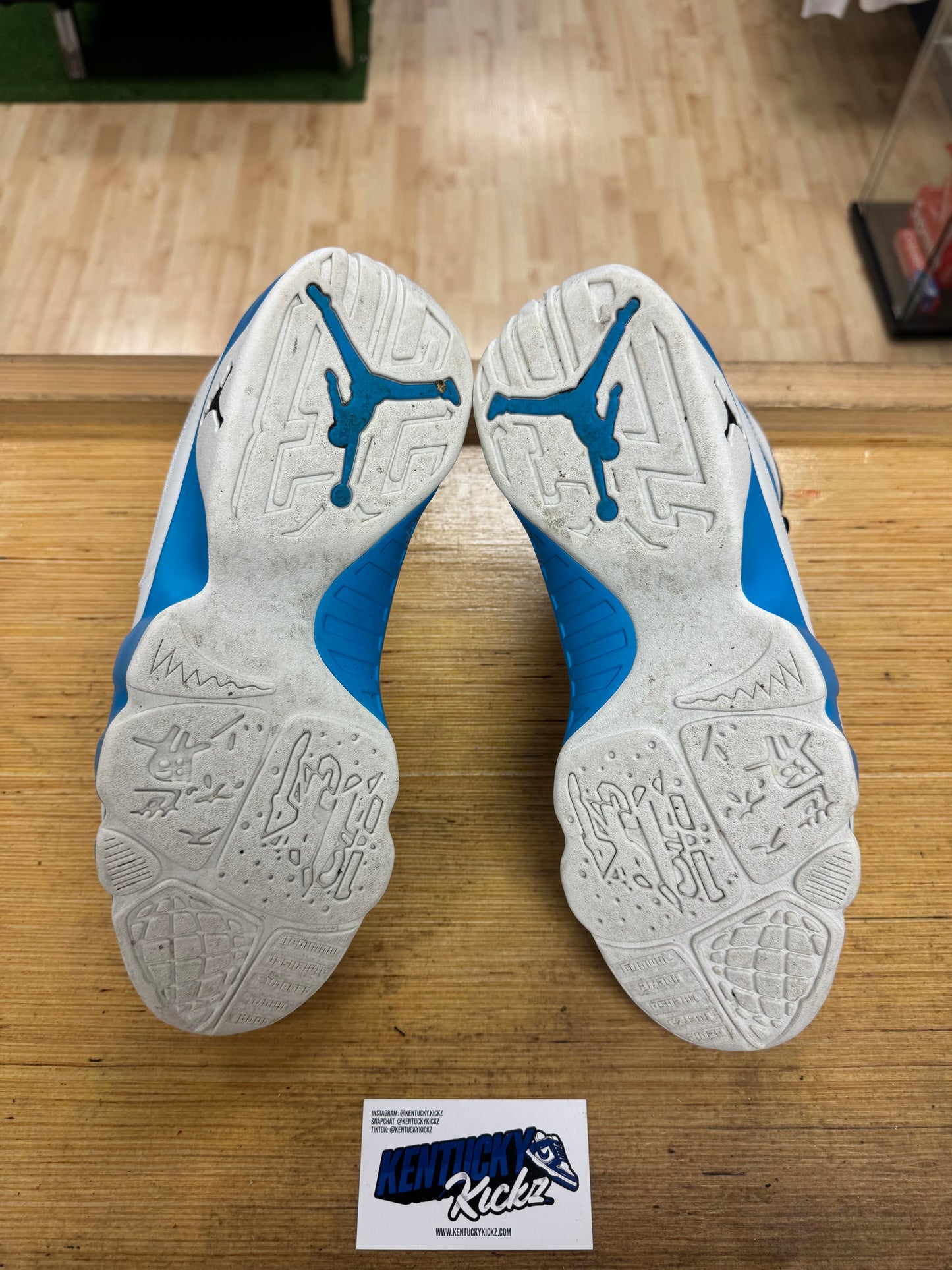 Jordan 9 Retro “Powder Blue” (Sz 10.5)