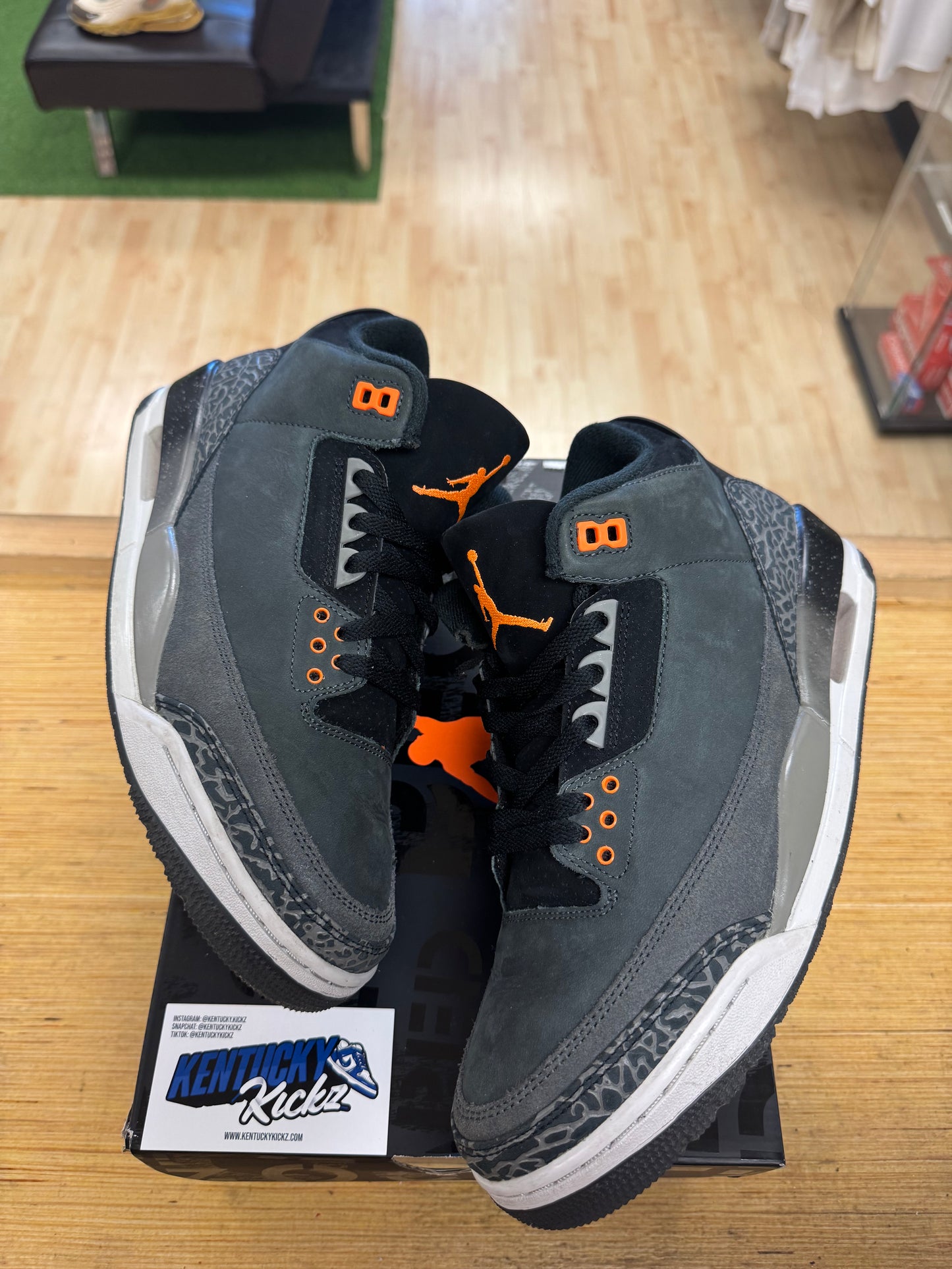 Jordan 3 Retro “Fear” 2023 (Sz 10)