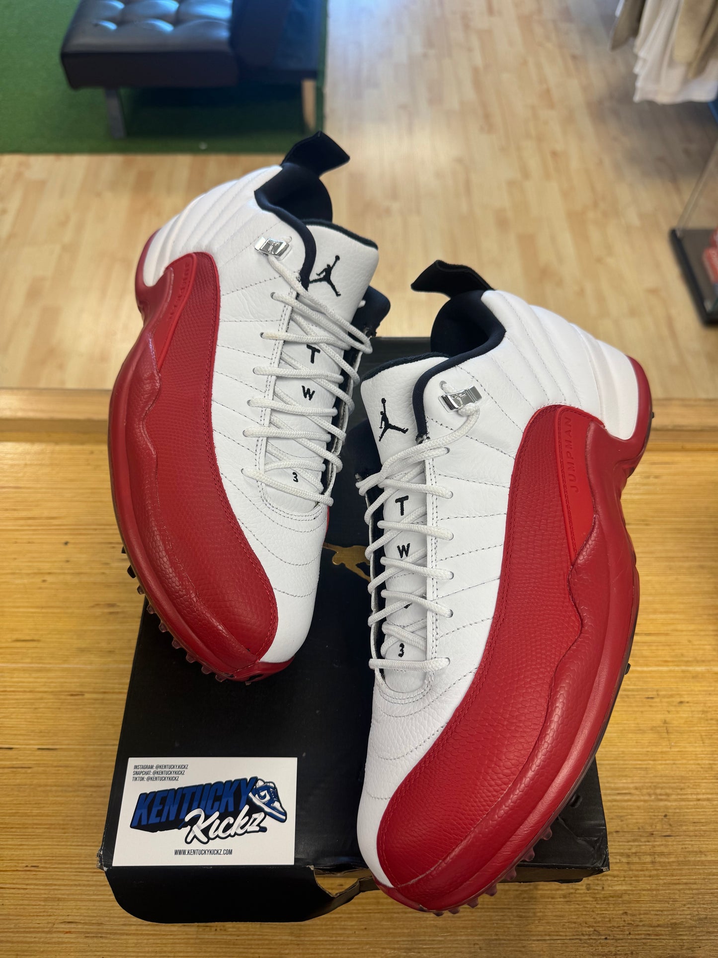 Jordan 12 Retro Low Golf “Cherry” (Sz 13)