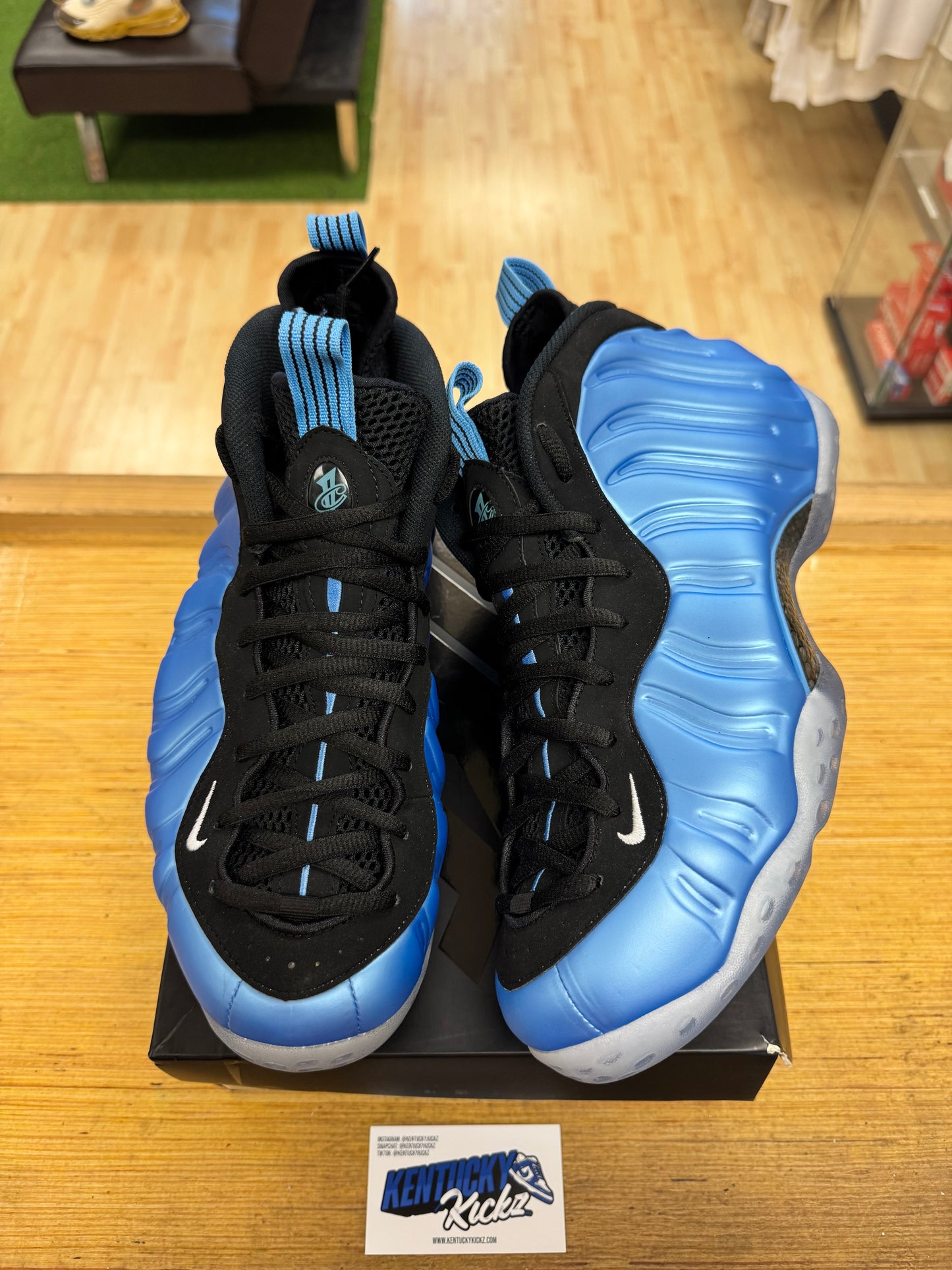 Air Foamposite One “University Blue” (Sz 12)