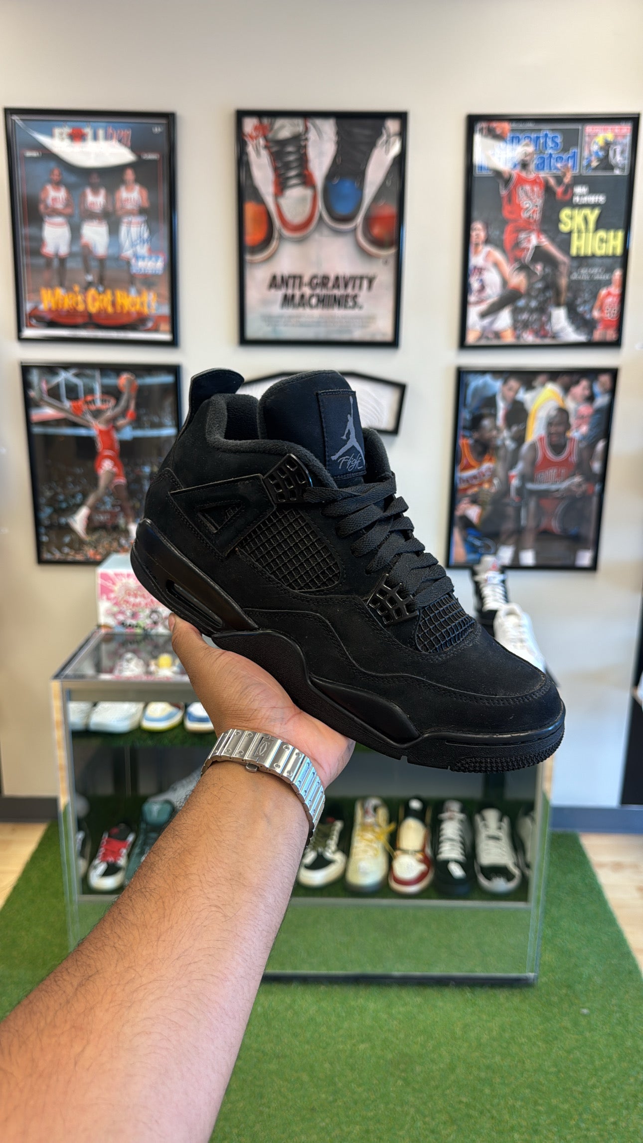 Jordan 4 Retro “Black Cat” 2020 (Sz 10)