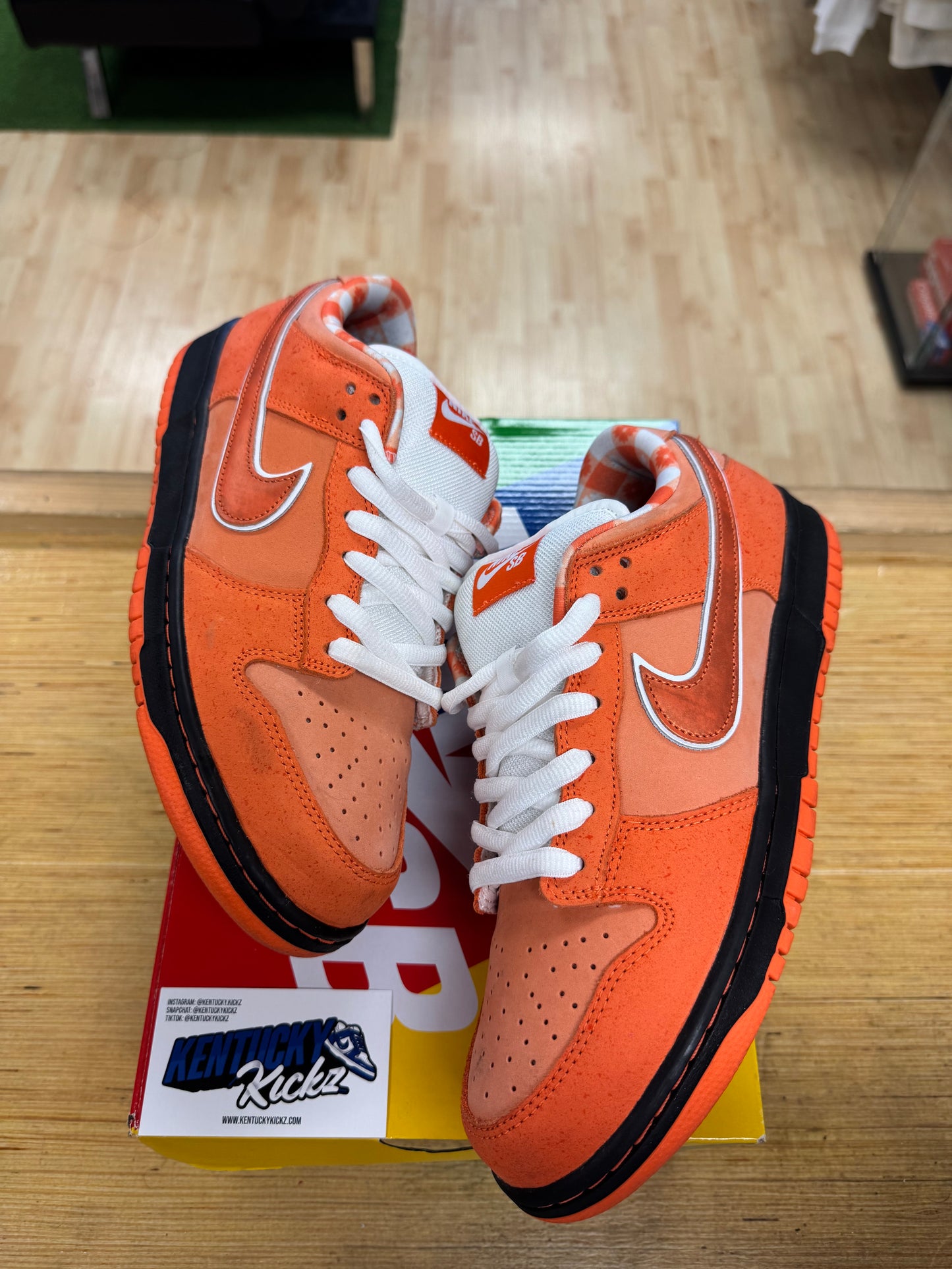 SB Dunk Low “Concept Orange Lobster” (Sz 9.5)