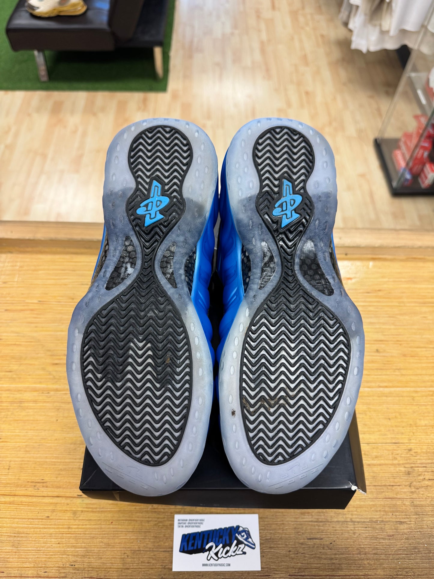 Air Foamposite One “University Blue” (Sz 12)
