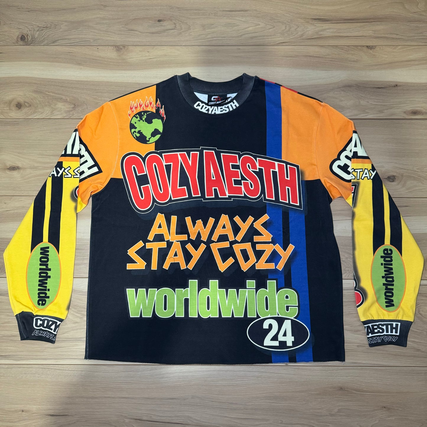 COZY MOTOCROSS TEE “BLACK”