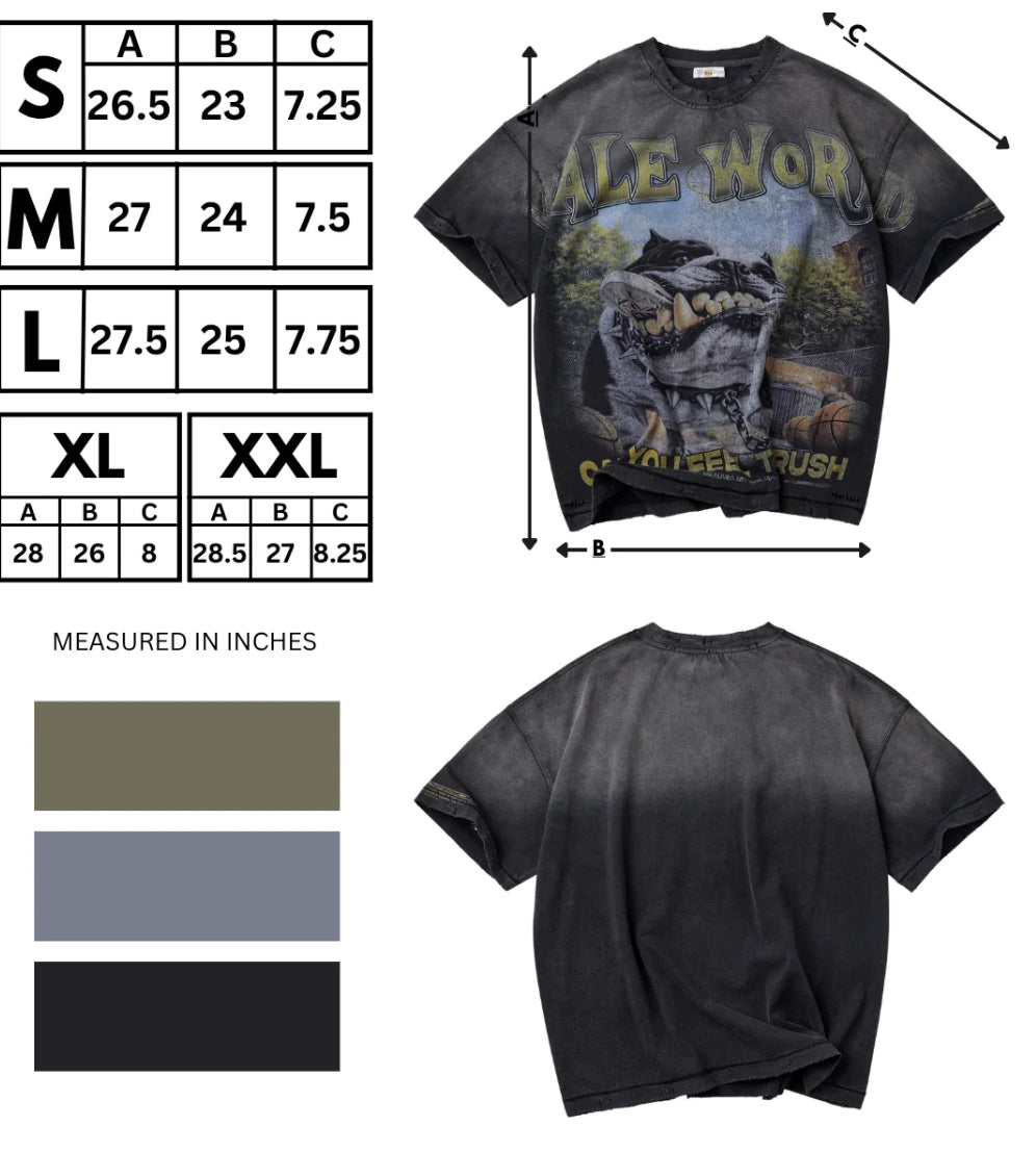 “VALE” WRECKED TEE