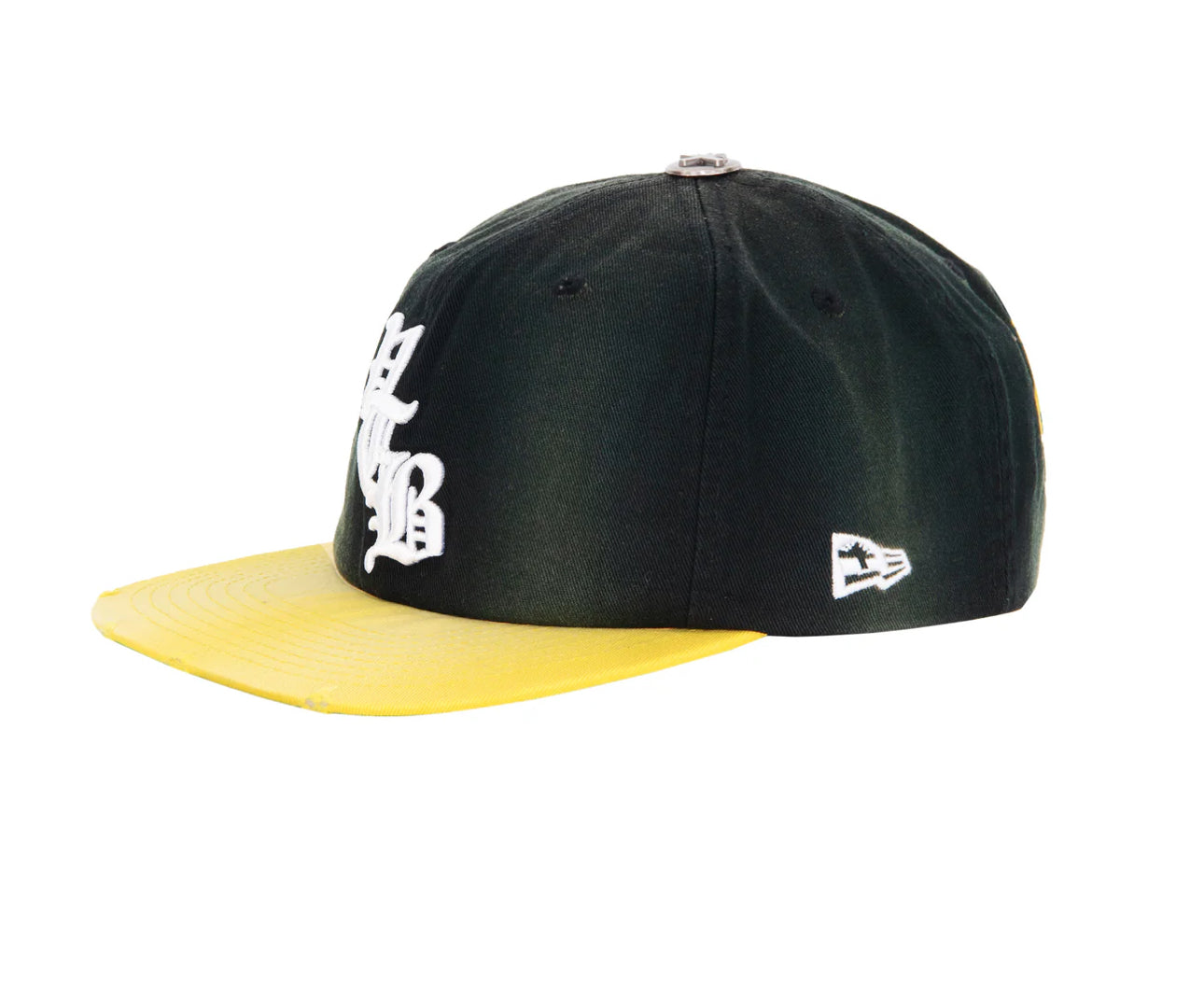 “Vertabrae” BLACK & YELLOW SNAPBACK