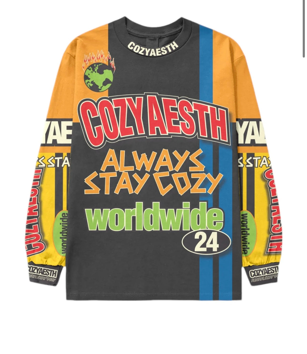 COZY MOTOCROSS TEE “BLACK”