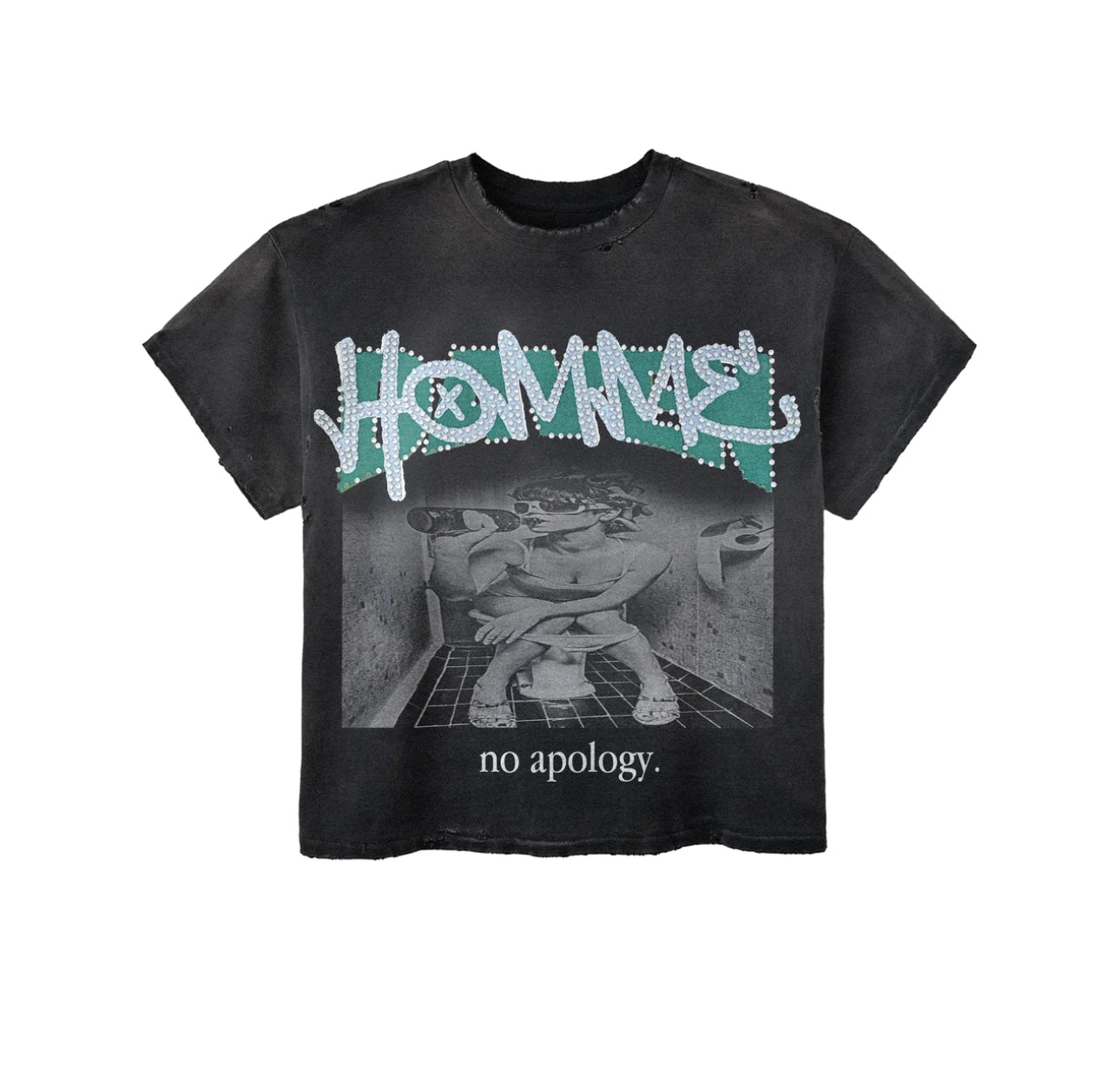 “DAVEN HOMME” NO APOLOGY TEE