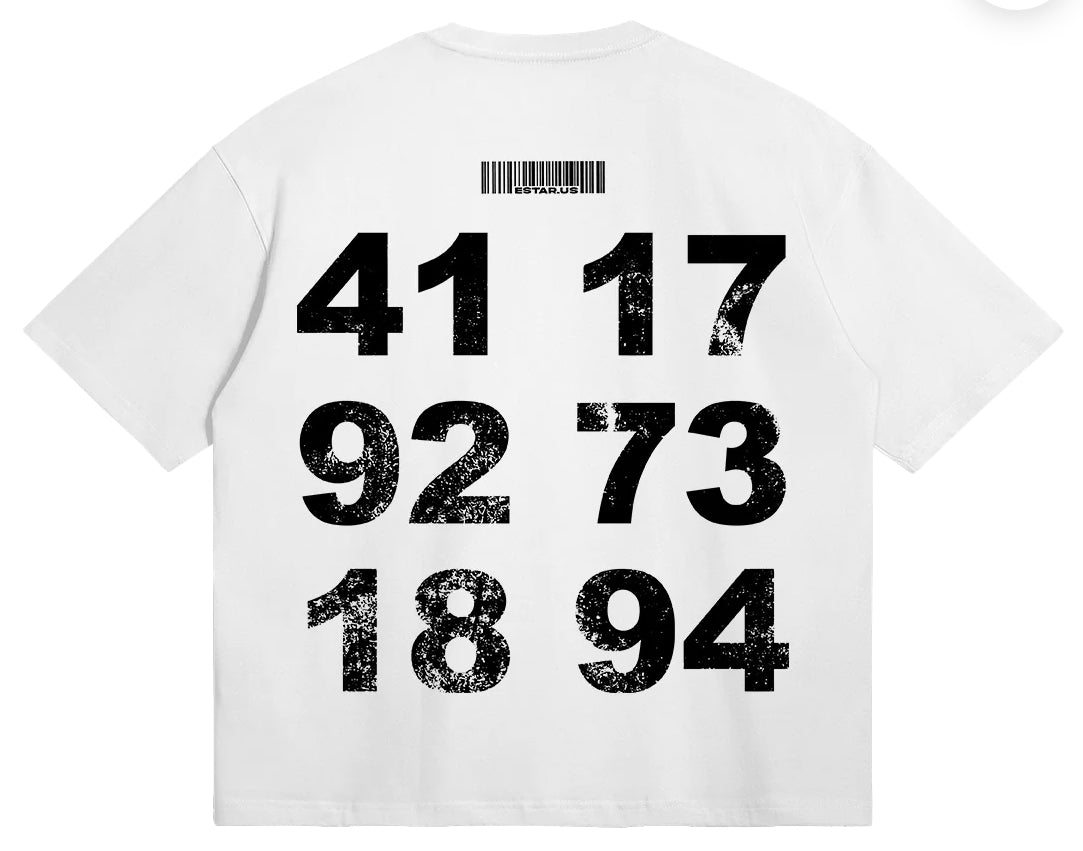 “ESTAR” VALEDICTORIAN TEE (WHT)