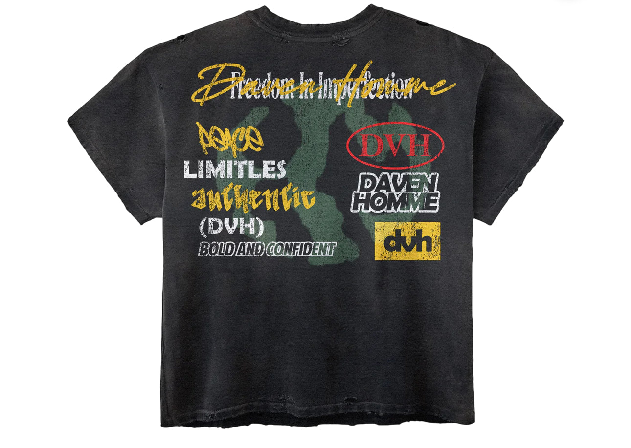 “DAVEN HOMME” NO APOLOGY TEE