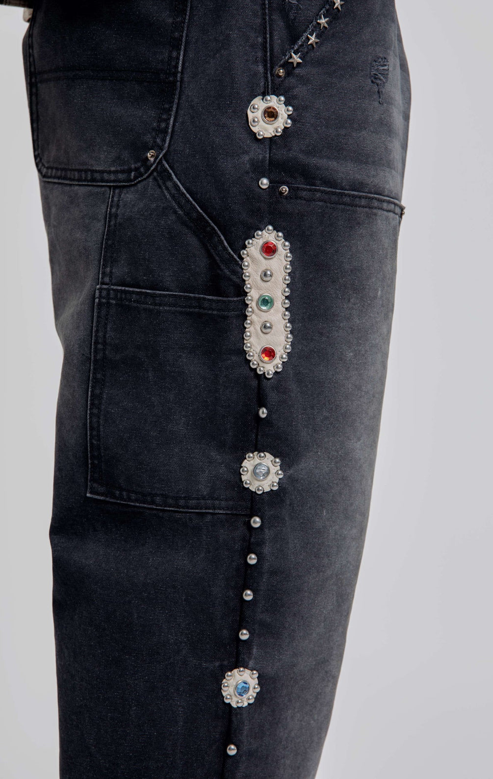 “Sorrow” DOUBLE KNEE JEANS