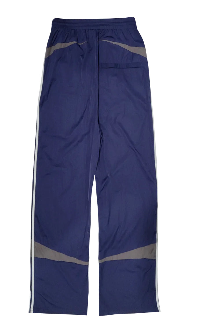 “Pasteque” 5-STRIPE NYLON TWILL TRACK PANTS (NAVY)