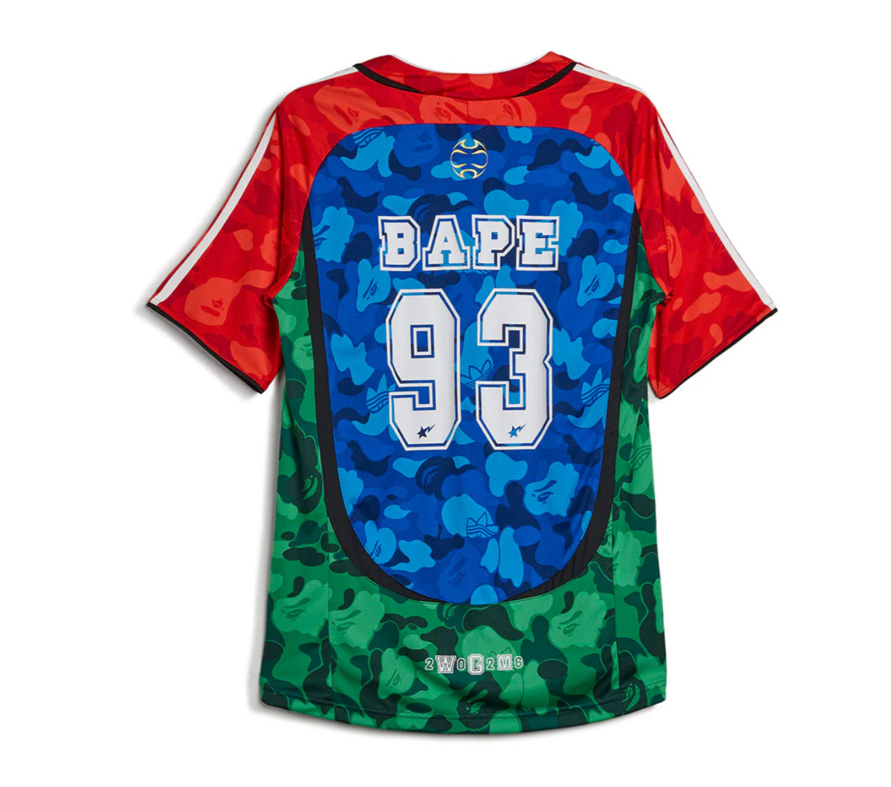BAPE X ADIDAS TEAMGEIST SS JERSEY