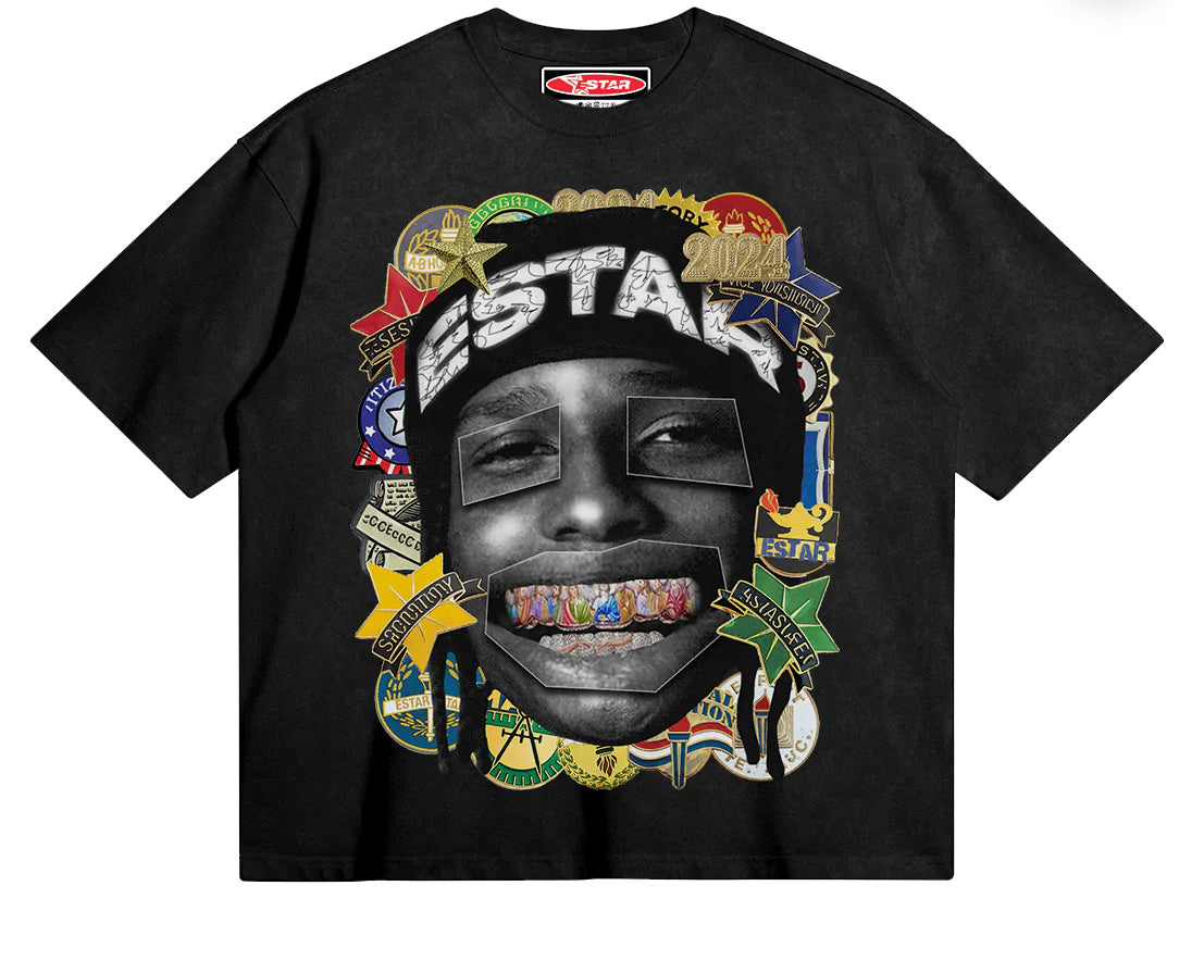 “ESTAR” VALEDICTORIAN TEE (BLK)
