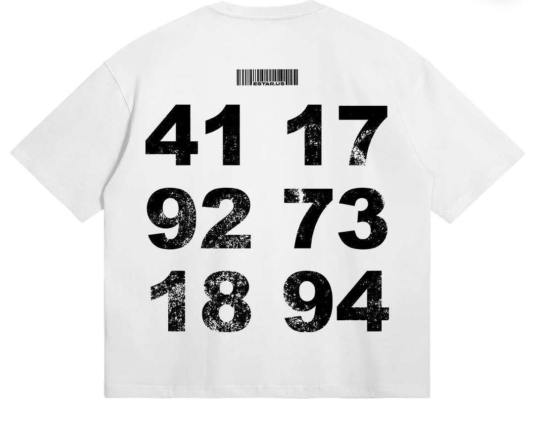 “ESTAR” SALUTATORIAN TEE (WHT)
