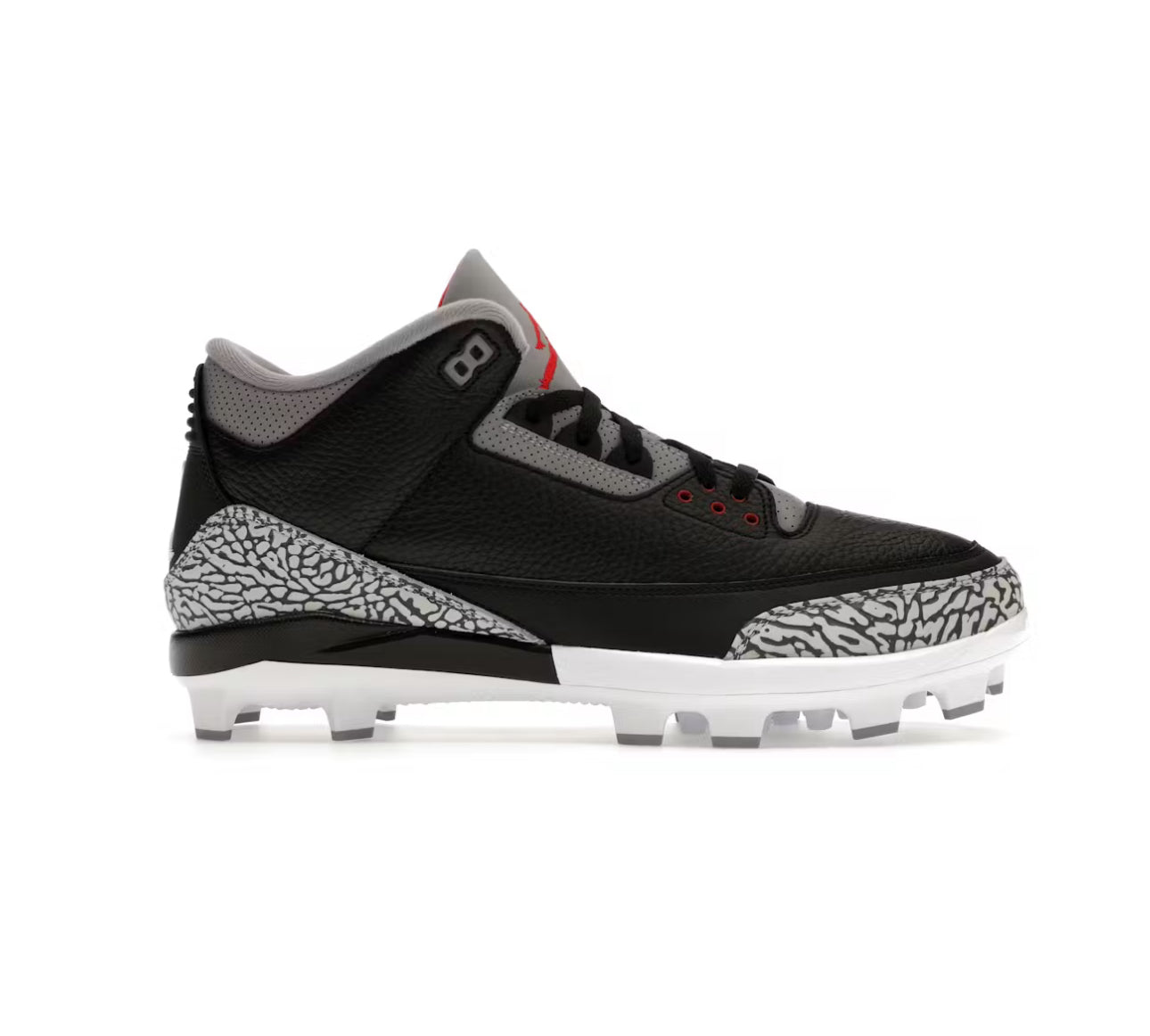 Jordan 3 Mid Retro MCS “Black Cement”